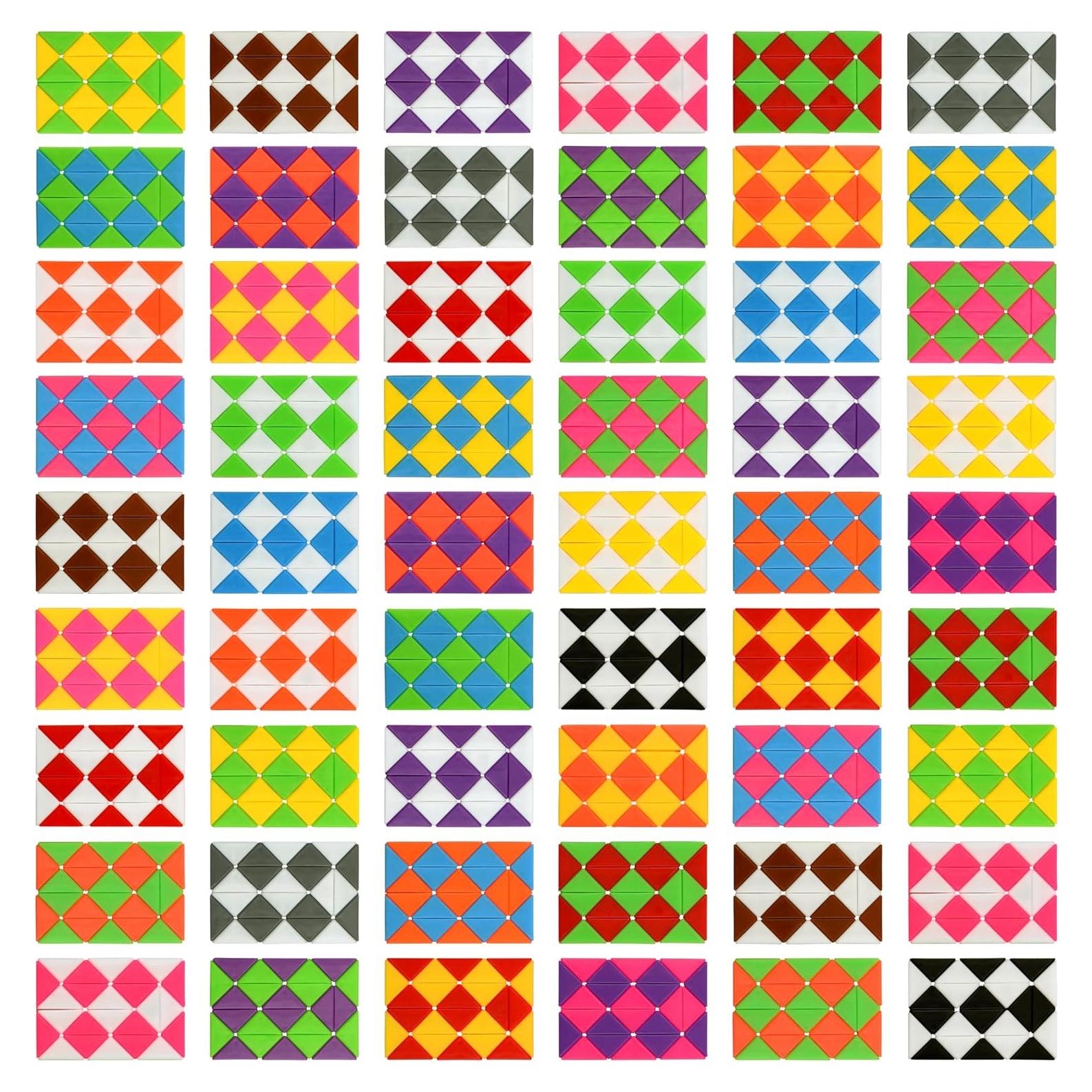 70 Cubos Mágicos de Serpiente Neureyte Antiestrés 21.5 cm