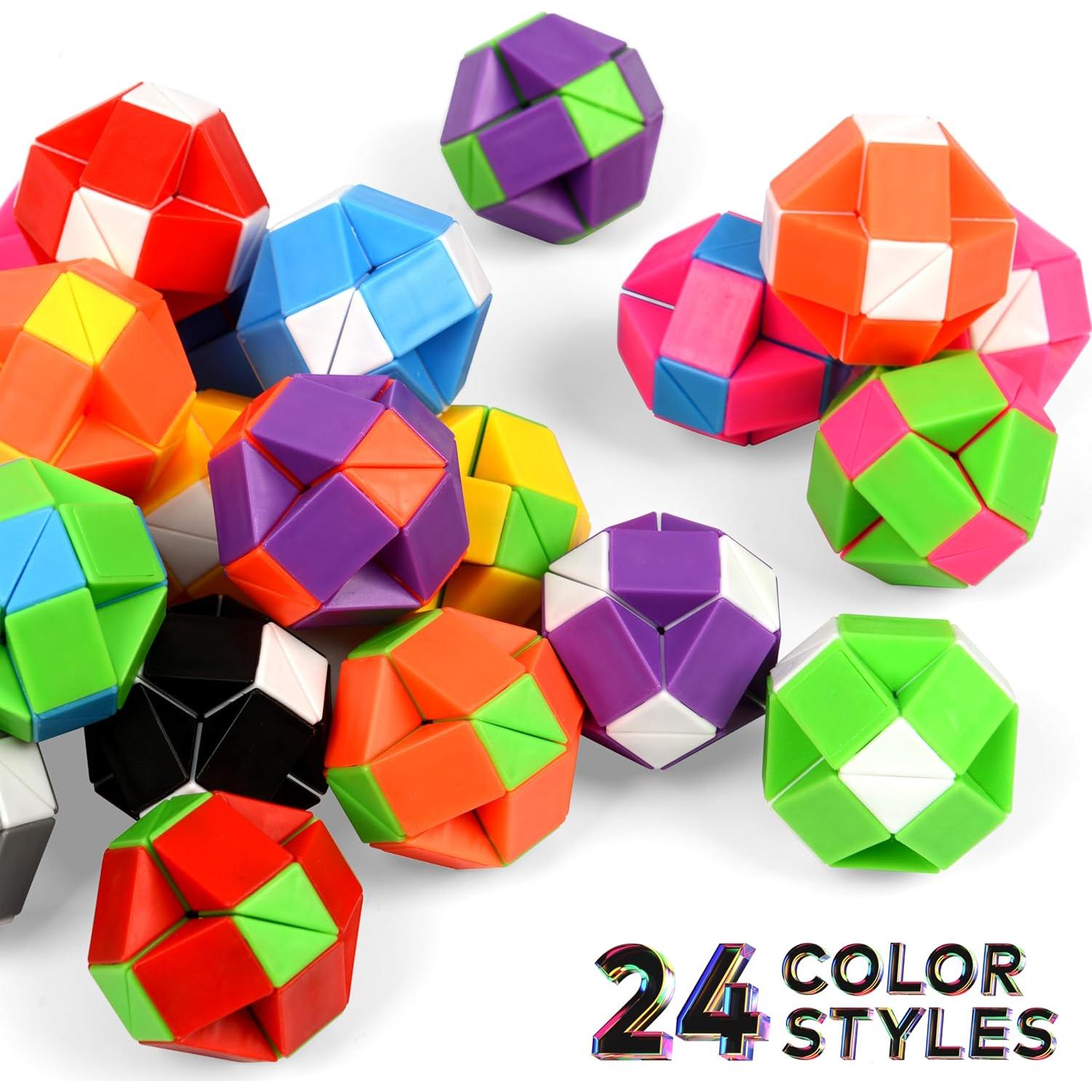 70 Cubos Mágicos de Serpiente Neureyte Antiestrés 21.5 cm