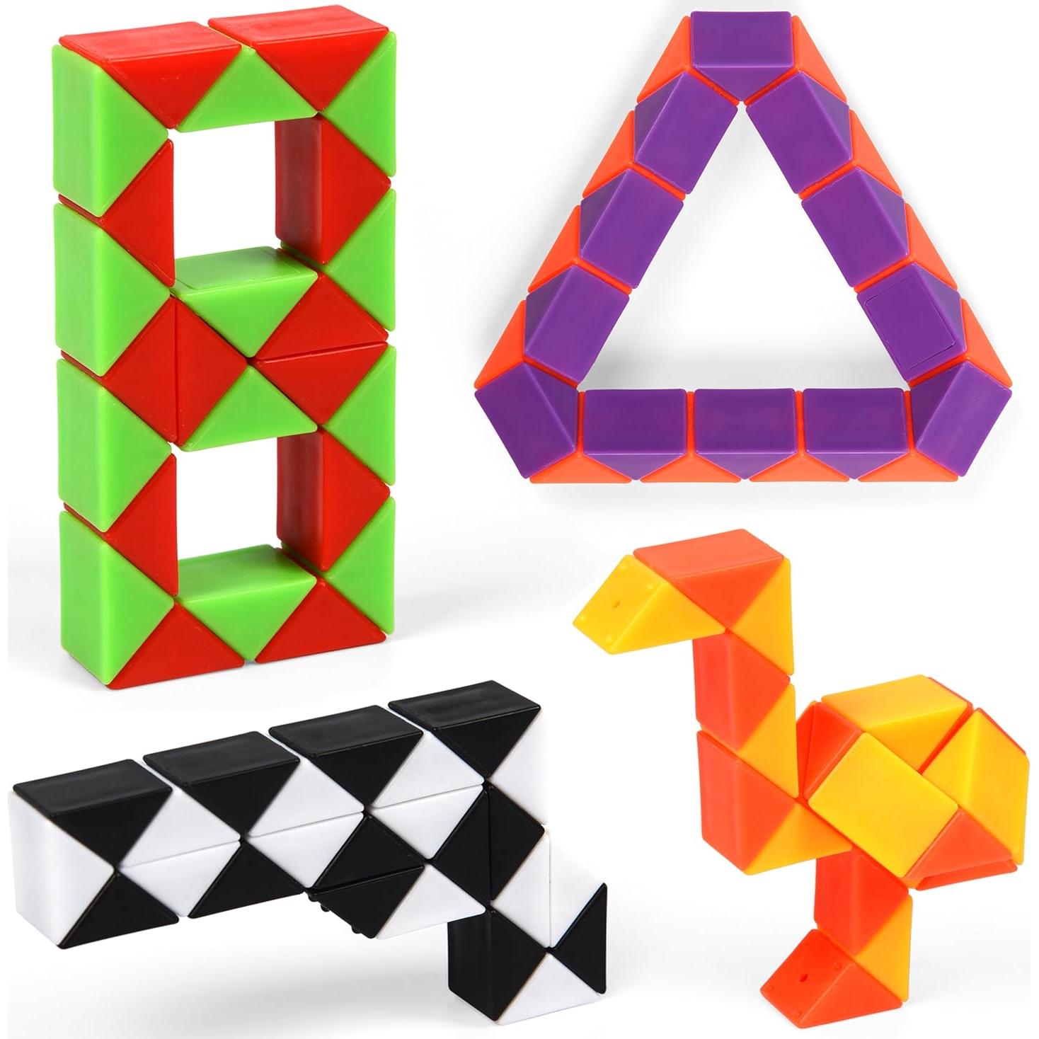 70 Cubos Mágicos de Serpiente Neureyte Antiestrés 21.5 cm