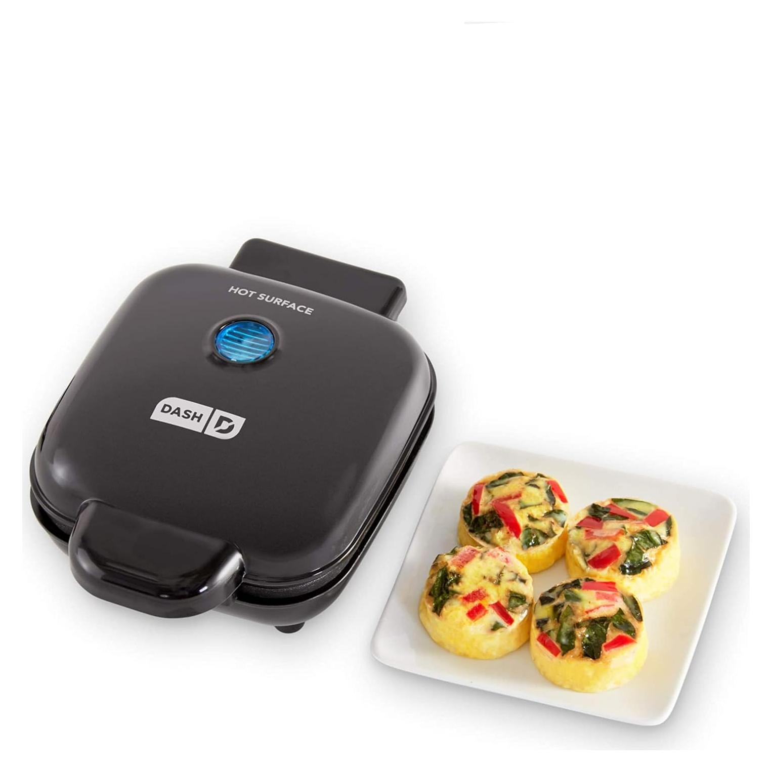 Hacedor de Bocados de Huevo DASH Deluxe con Moldes de Silicona