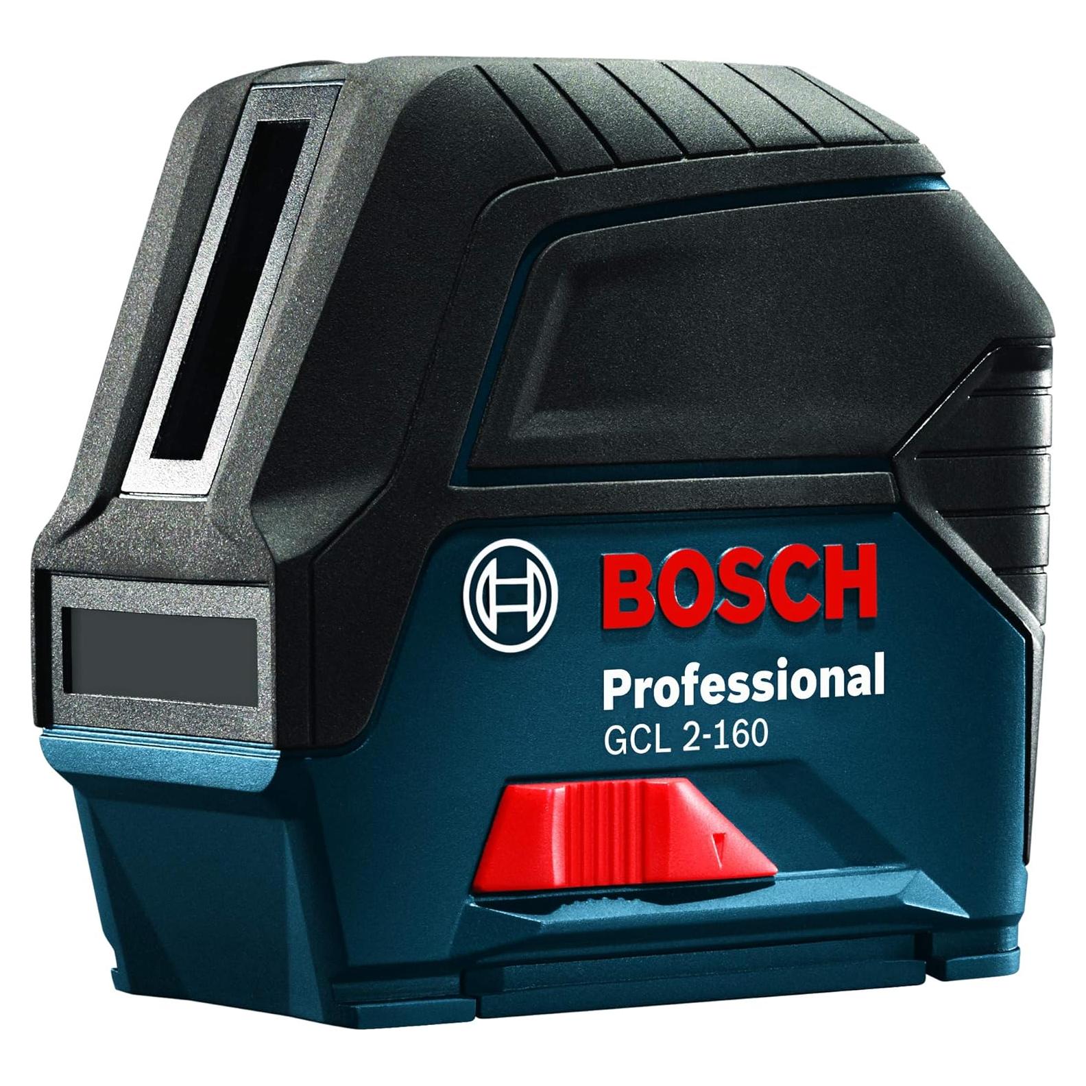 Láser de Línea Cruzada Bosch GCL 2-160 19,81 m con Soporte