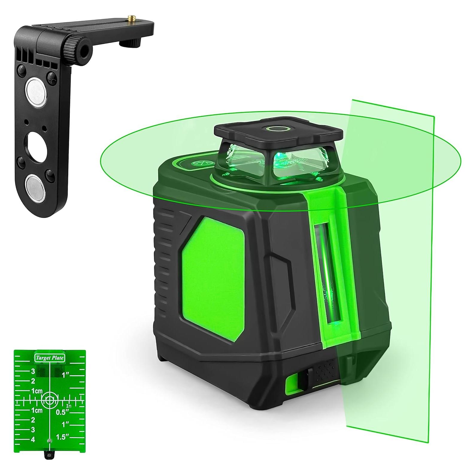 Nivel láser verde C&T HC-002 100 pies autocompensado