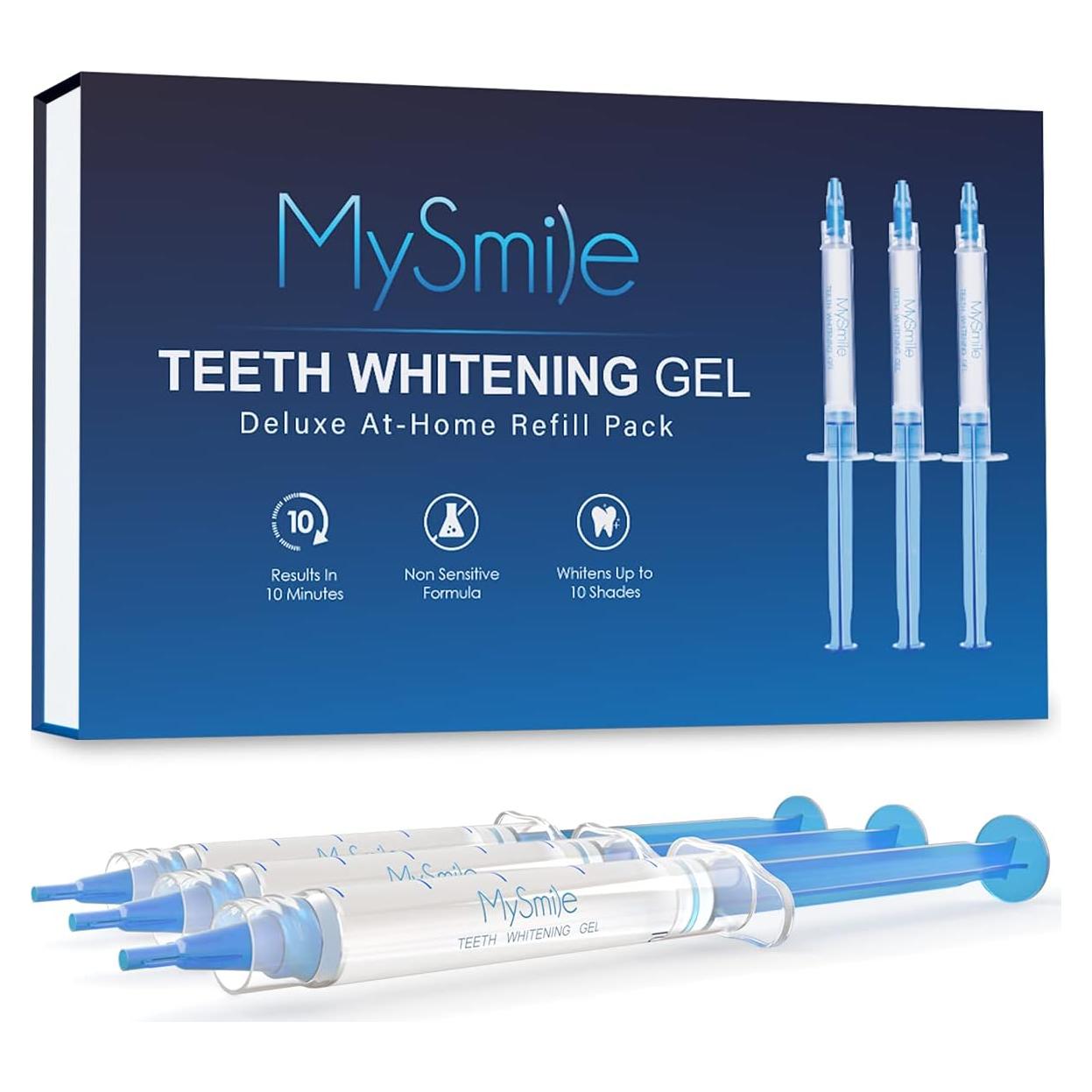 Gel Blanqueador Dental MySmile 3 Lápices para Dientes Sensibles