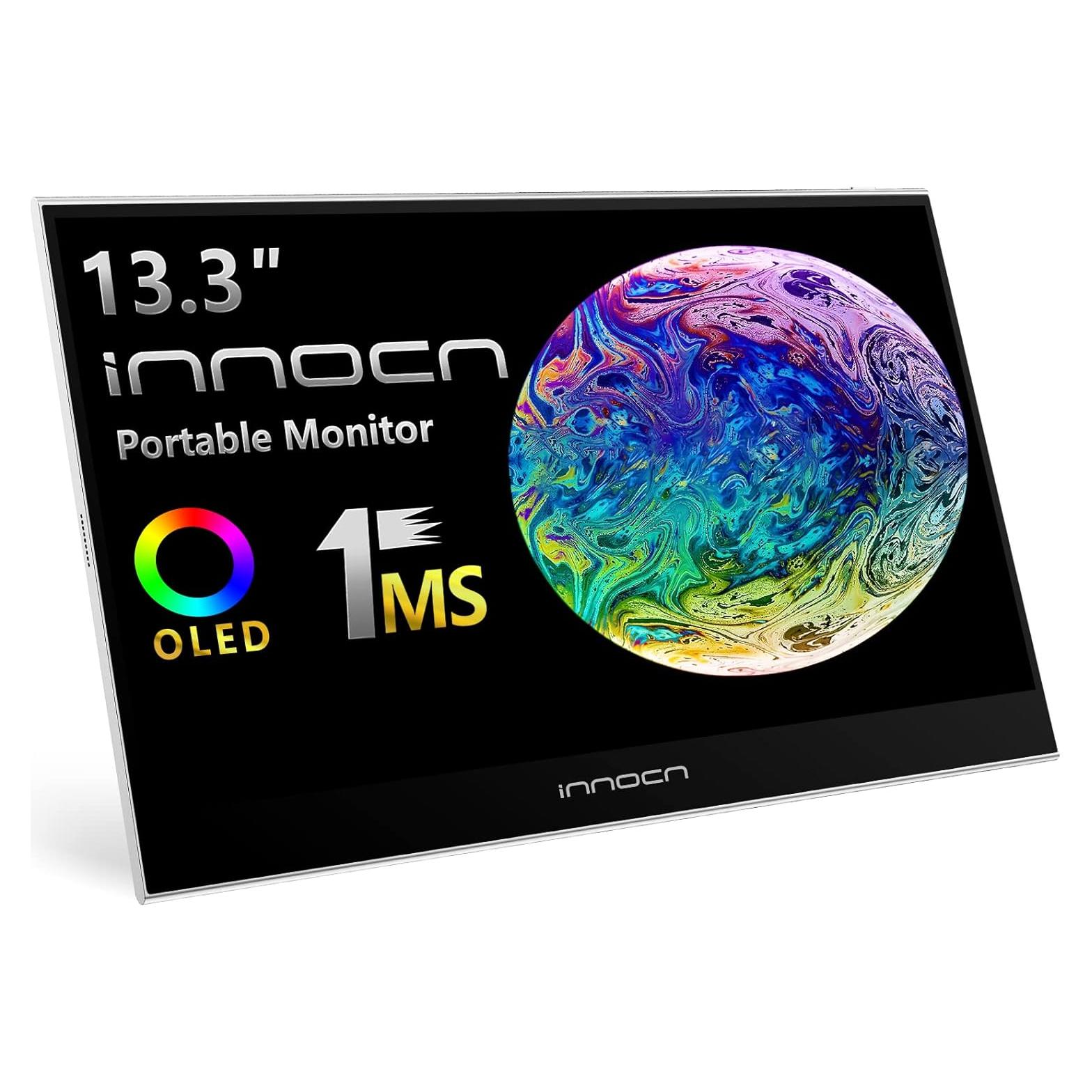 Monitor Portátil INNOCN 13.3" OLED Full HD 1080P USB C HDMI