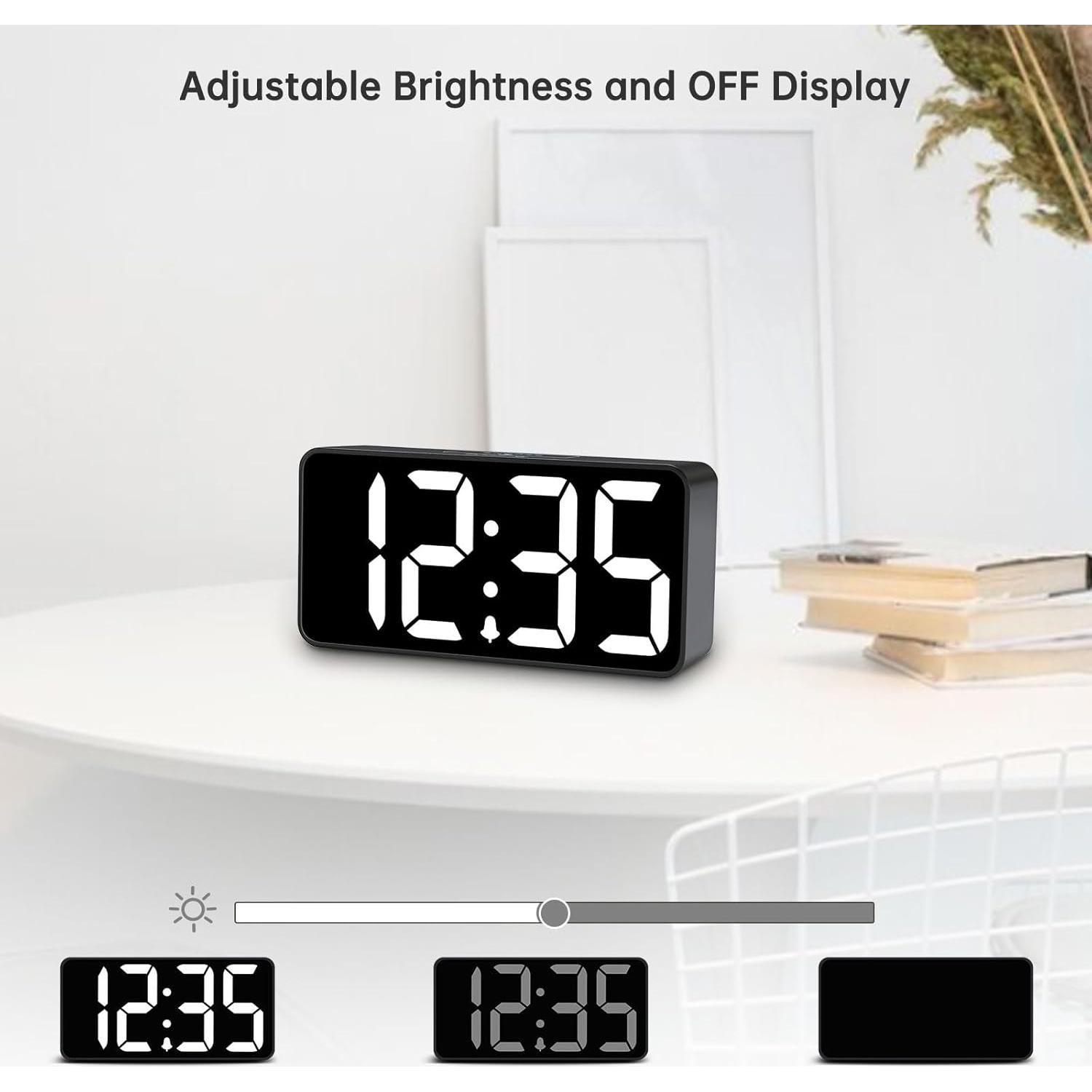 Reloj Despertador Digital DreamSky DS312 con Carga USB