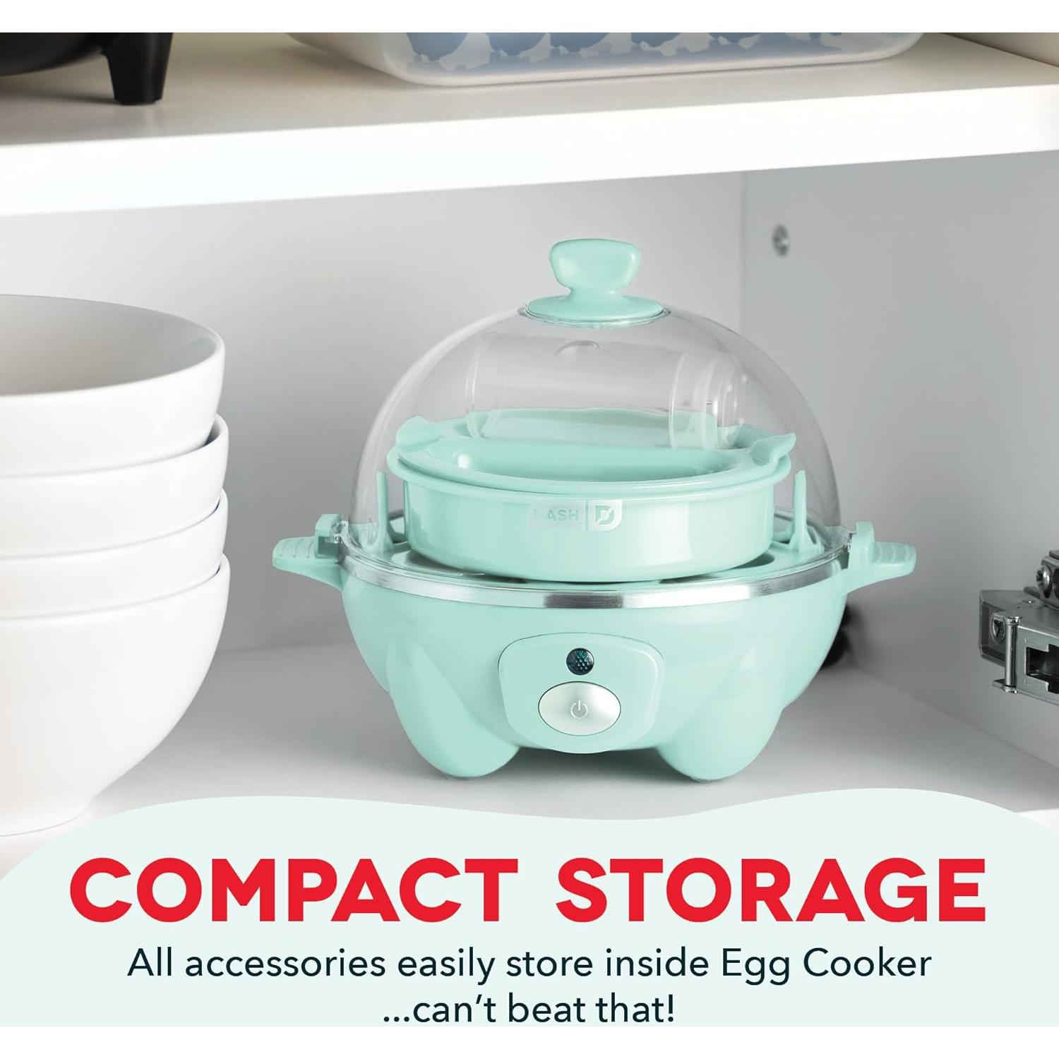 Cocinador de Huevos DASH DEC007AQ 7 Huevos Automático Aqua