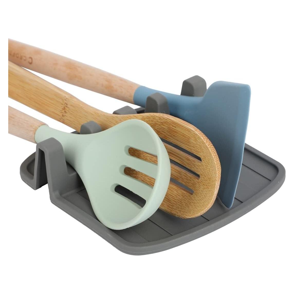 Soporte de Cuchara de Silicona Lily's Home Resistente al Calor