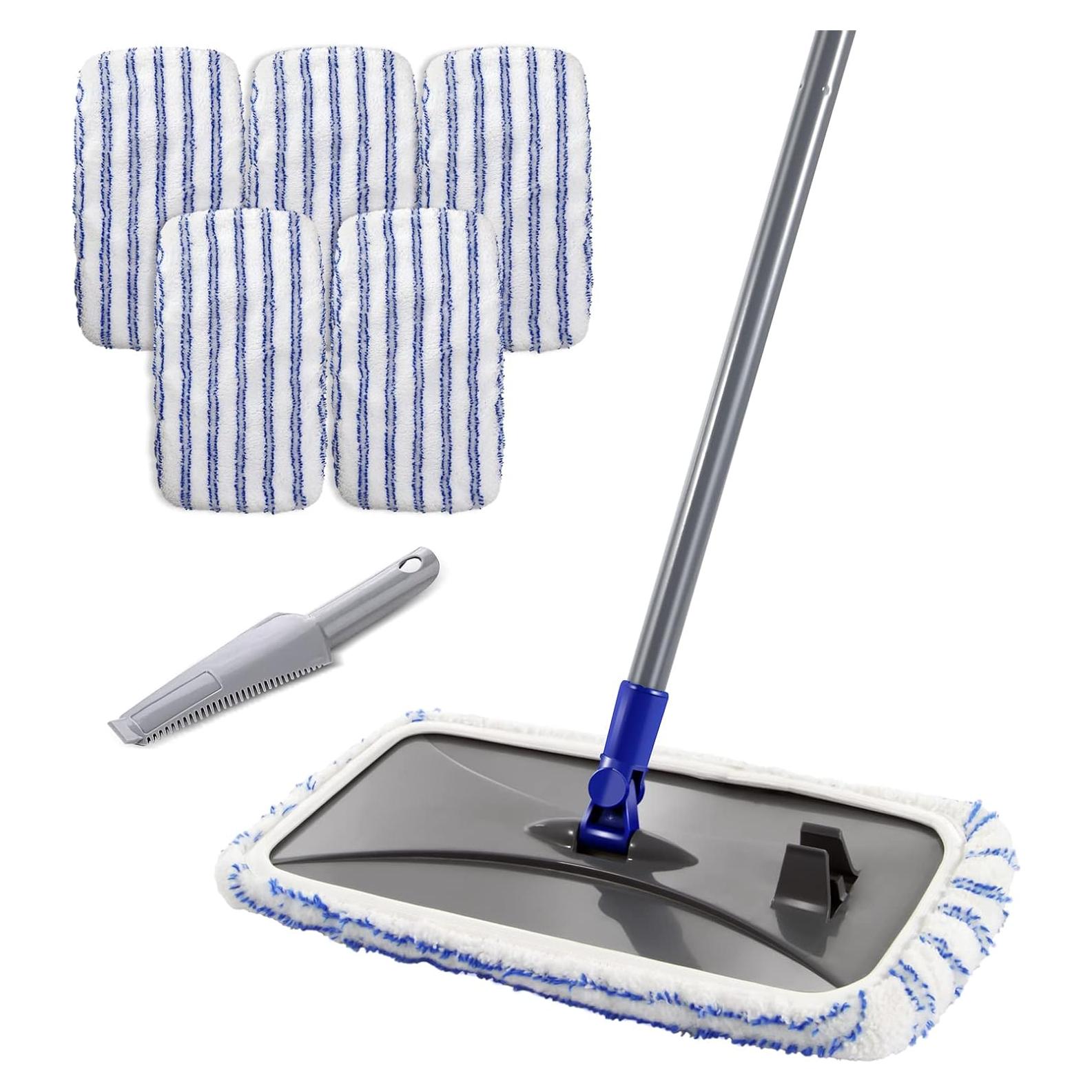 Mop de Microfibra MASTERTOP Grande con Mango Telescópico