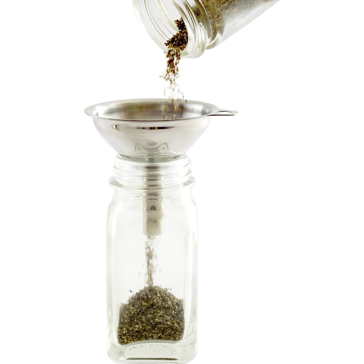 Set de 3 Embudos de Acero Inoxidable Norpro 7cm 5cm 3.8cm