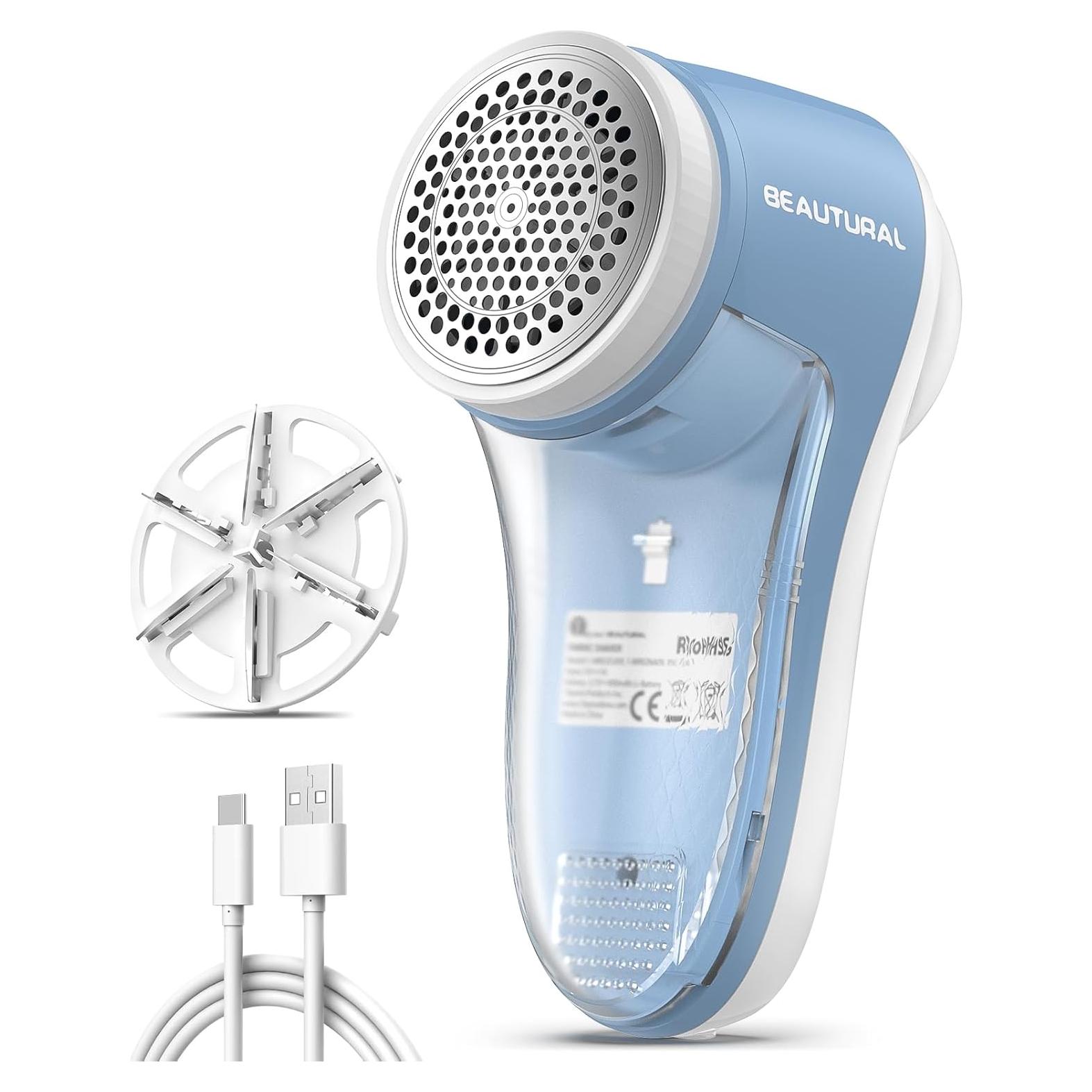 Quitapelusas Eléctrico BEAUTURAL 6 Hojas Recargable 240g