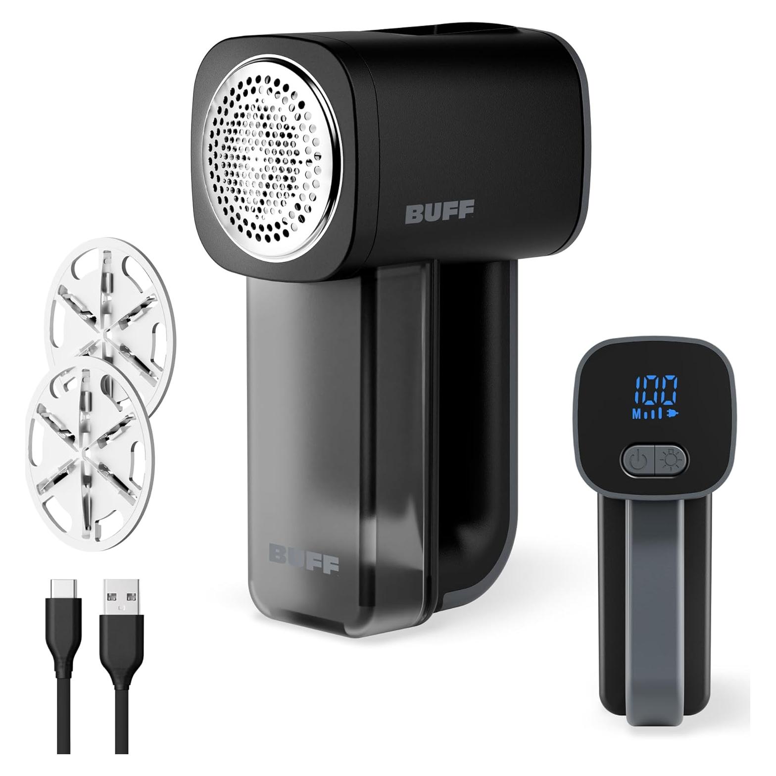 Quitapelusas Eléctrico BUFF BF11 Recargable USB-C 3 Velocidades