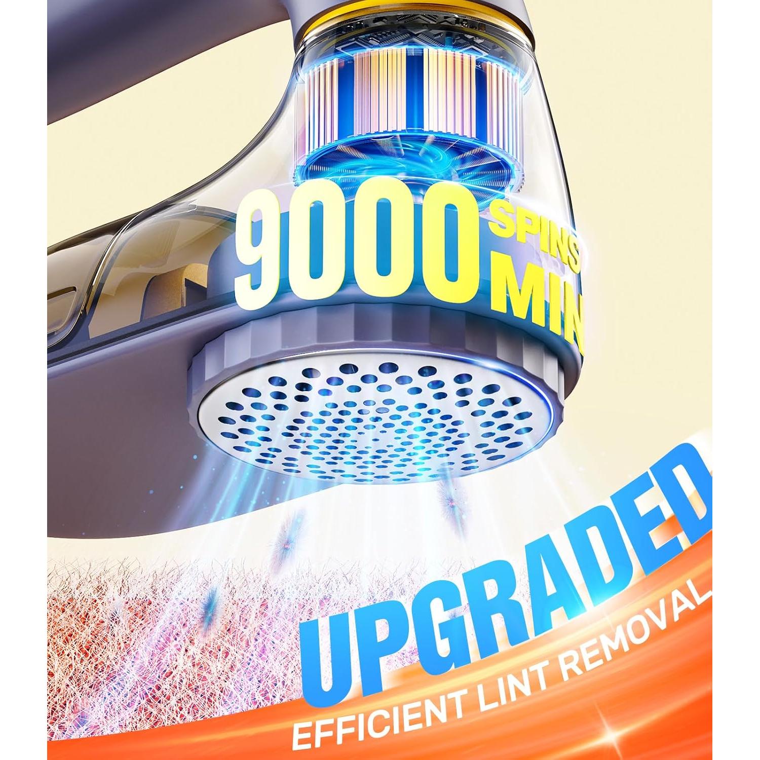 Quitapelusas POPCHOSE M2 Recargable USB 6 Cuchillas Gris