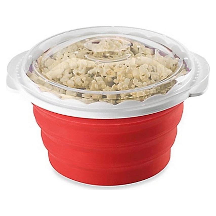 Hacedor de Palomitas de Maíz Cuisinart Silicona Rojo