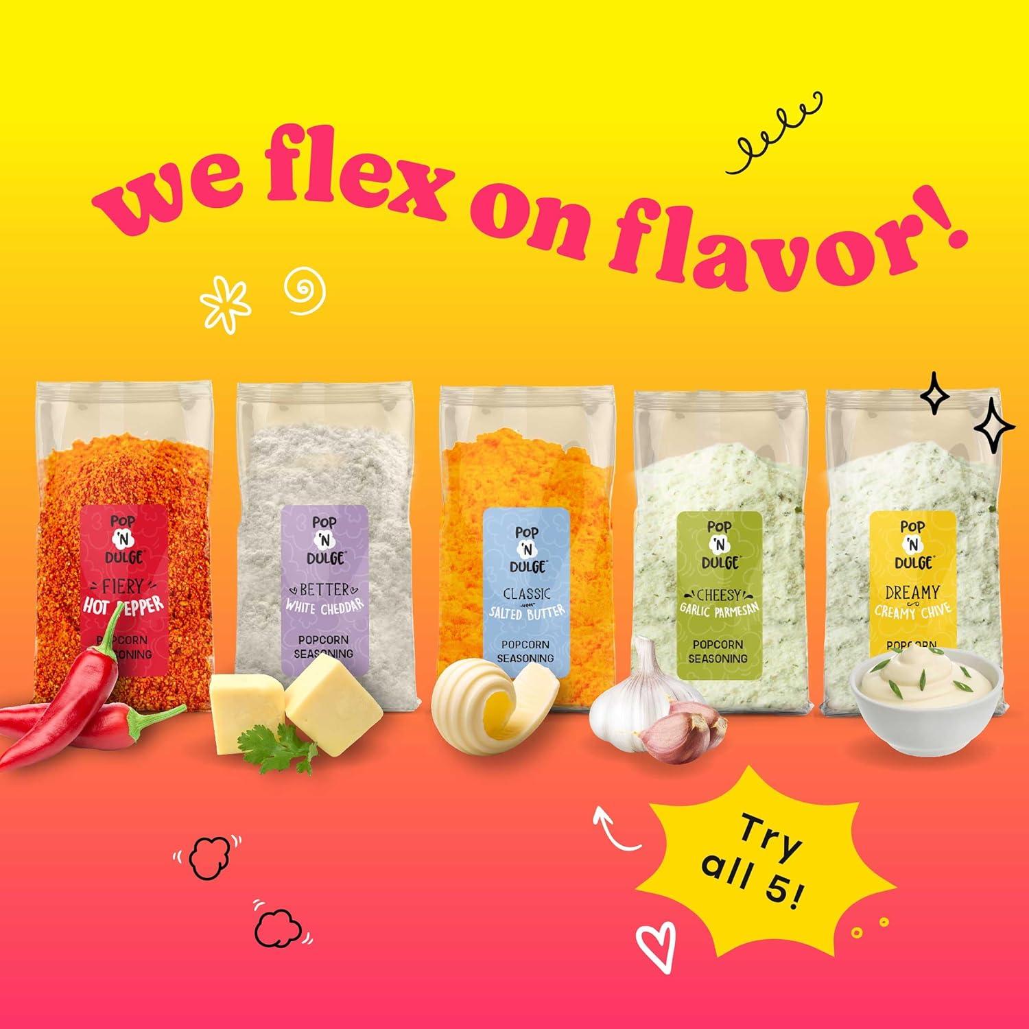 Juego de Palomitas Gourmet Pop N' Dulge 16 Piezas