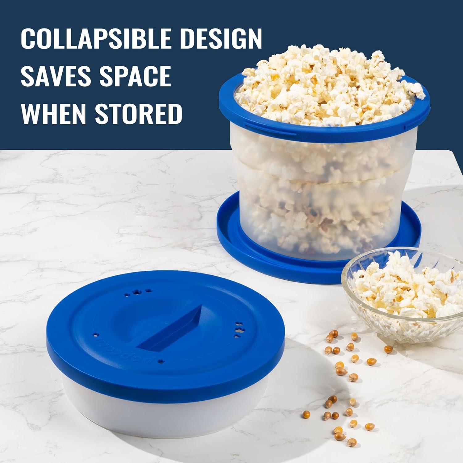 Hacedor de Palomitas de Maíz Silicona TONFORD 3.2L Plegable