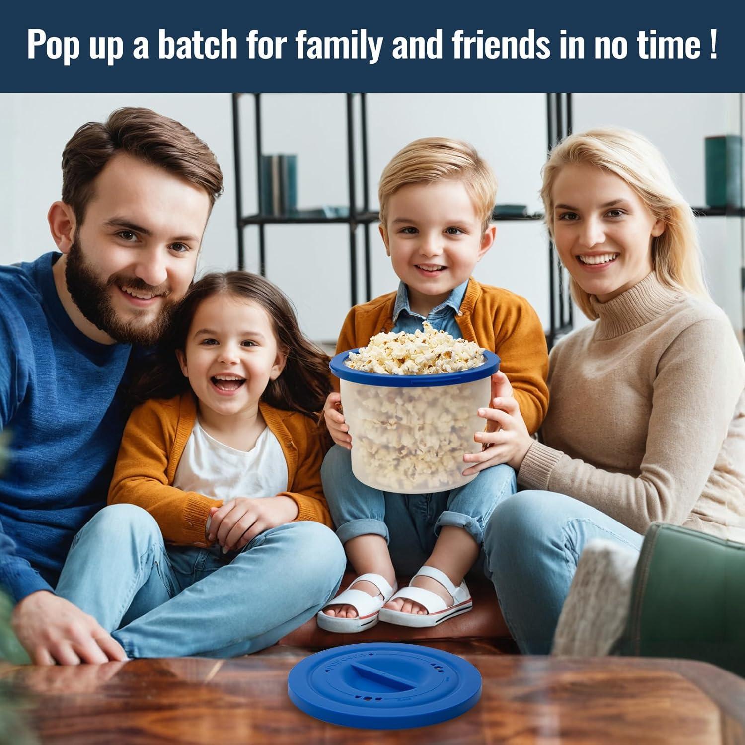 Hacedor de Palomitas de Maíz Silicona TONFORD 3.2L Plegable