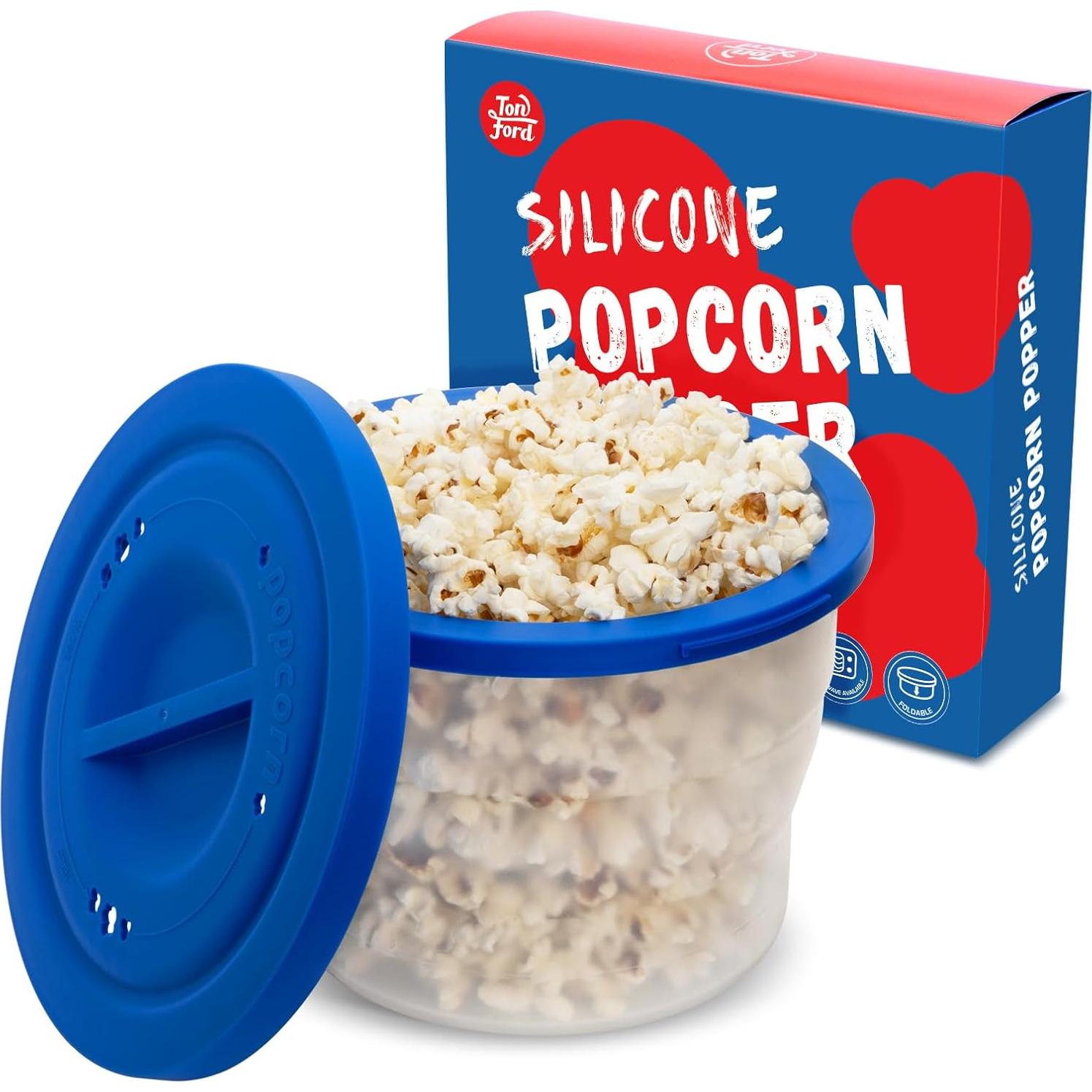 Hacedor de Palomitas de Maíz Silicona TONFORD 3.2L Plegable