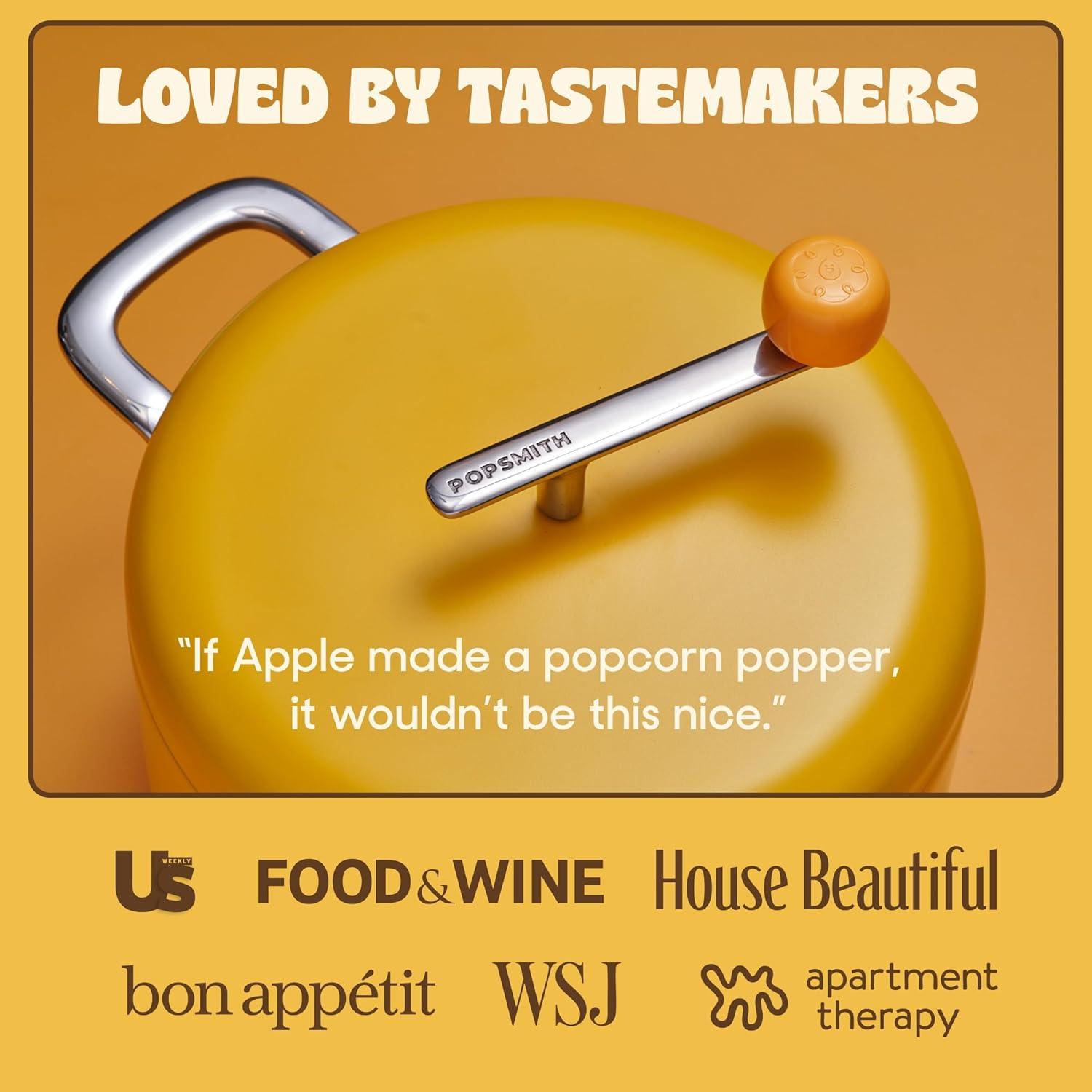 Fabricante de Palomitas Popsmith Acero Inoxidable 6L