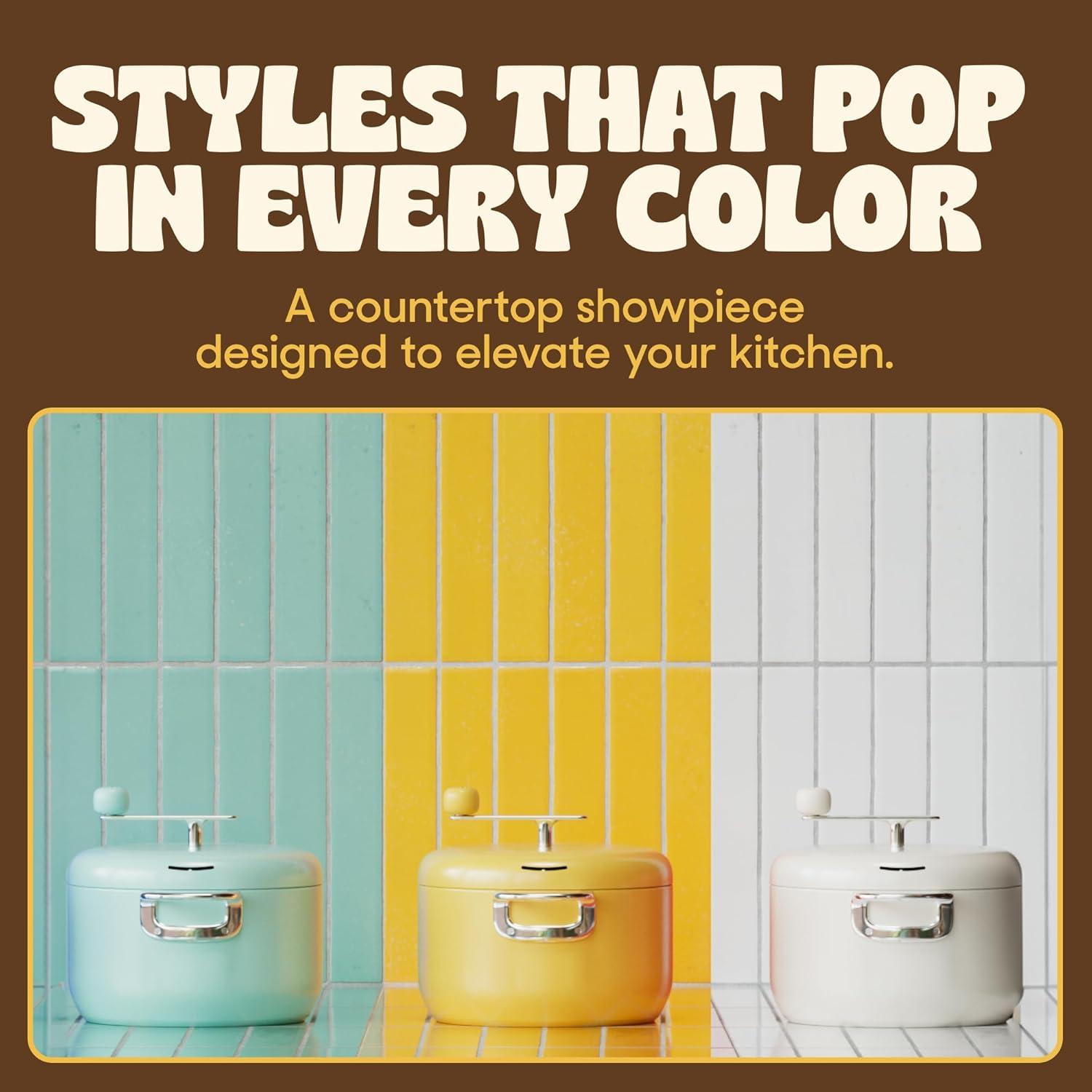 Fabricante de Palomitas Popsmith Acero Inoxidable 6L