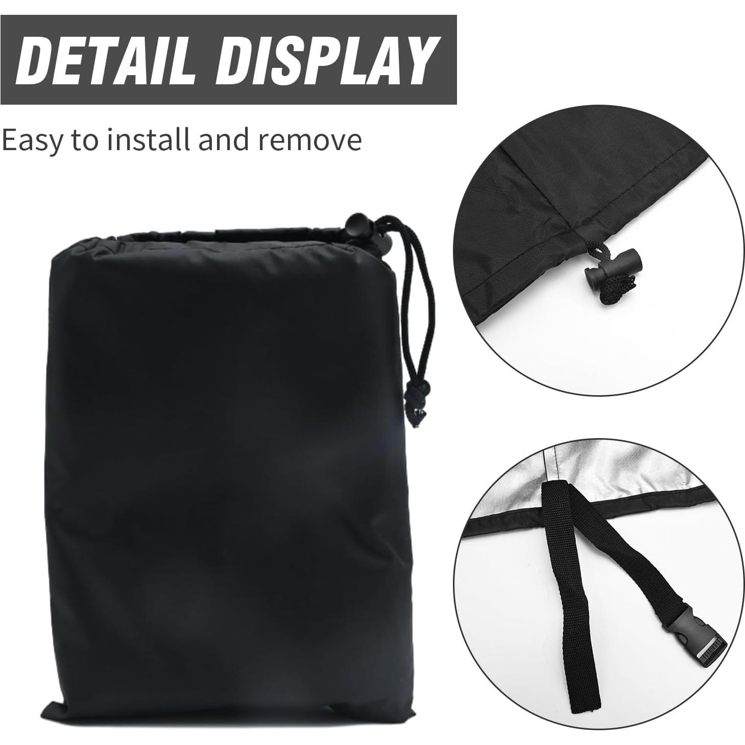 Funda Impermeable VIKKSAER para Carro de Palomitas 40x46x79cm