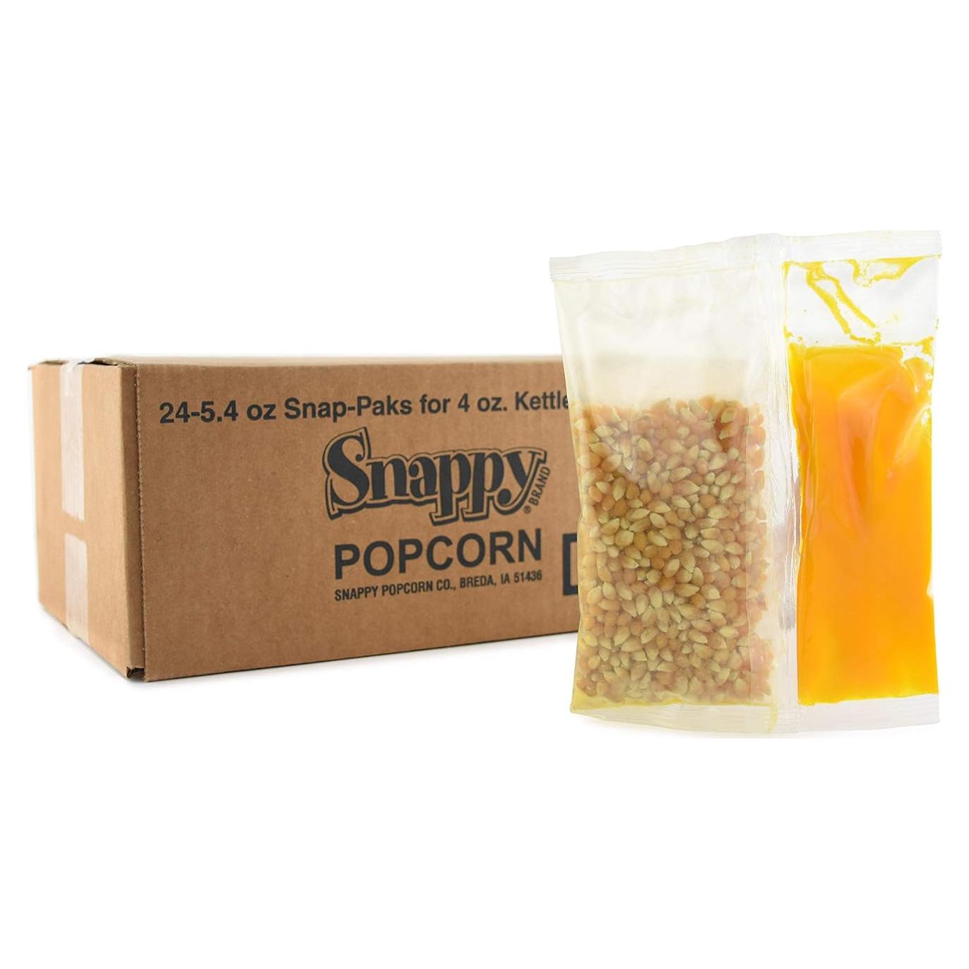 Paquete de Palomitas Snappy 5.4 oz con Aceite de Coco