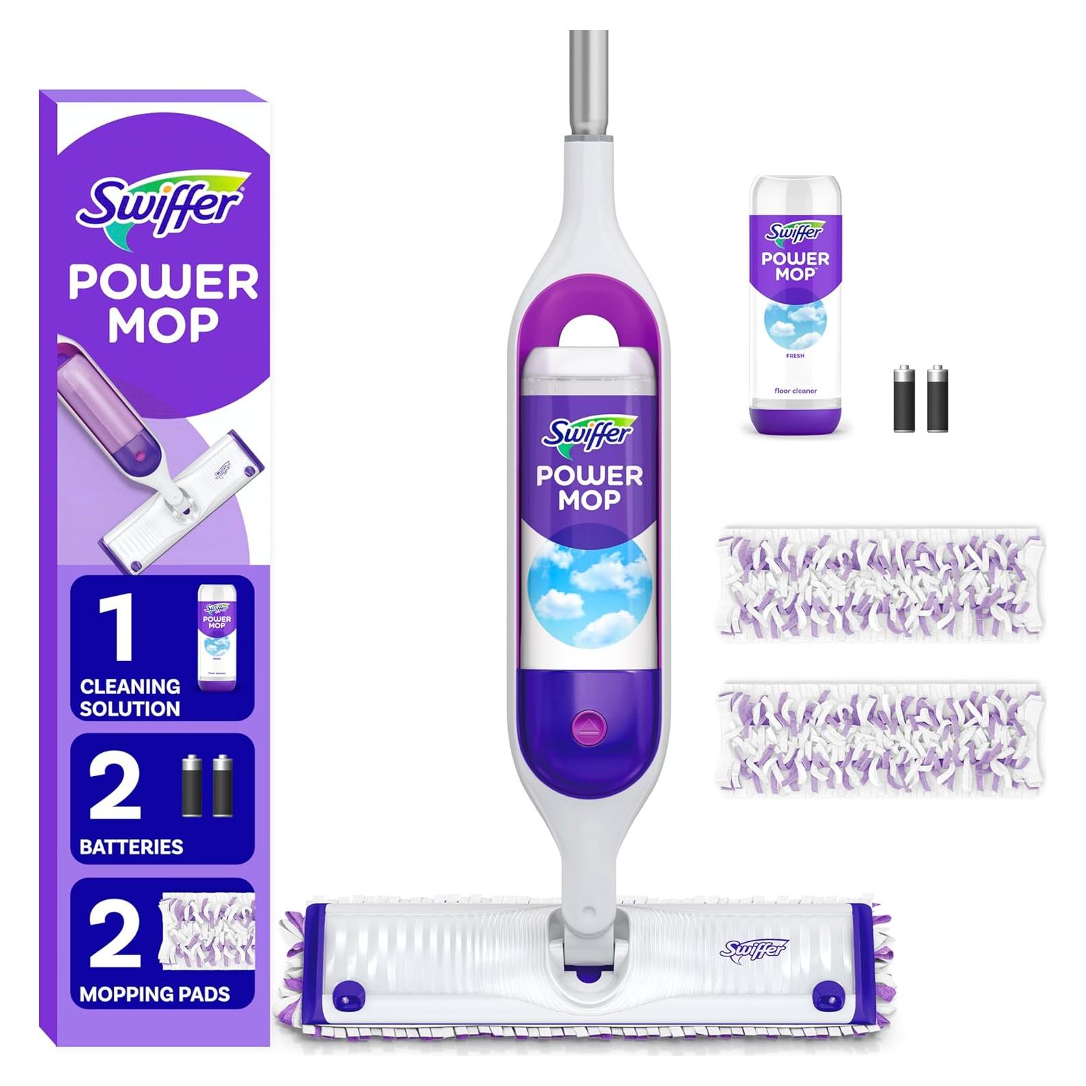 Kit trapeador Swiffer PowerMop multi-superficie 2 recargas