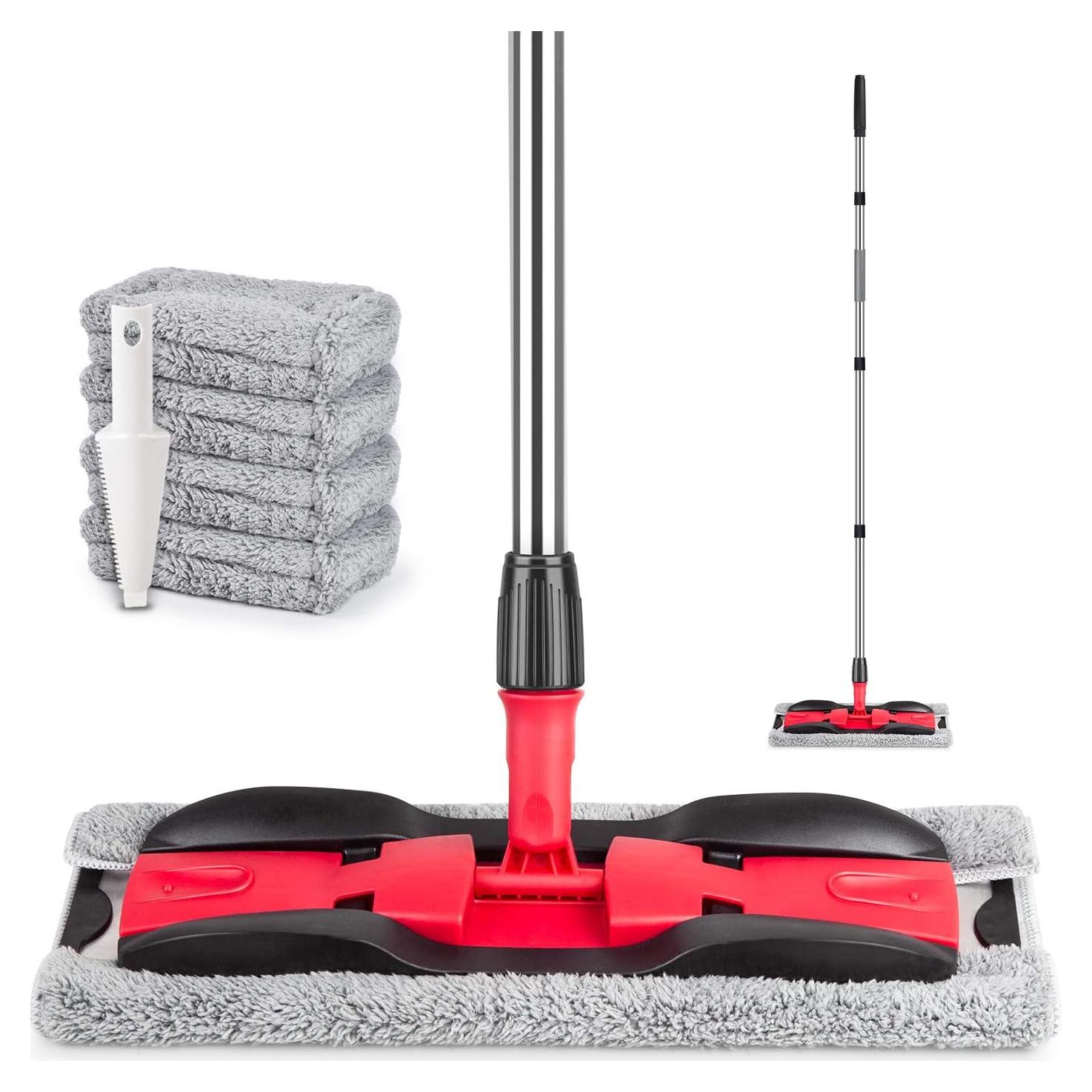 Mop de Microfibra MEXERRIS 59" Ajustable para Pisos