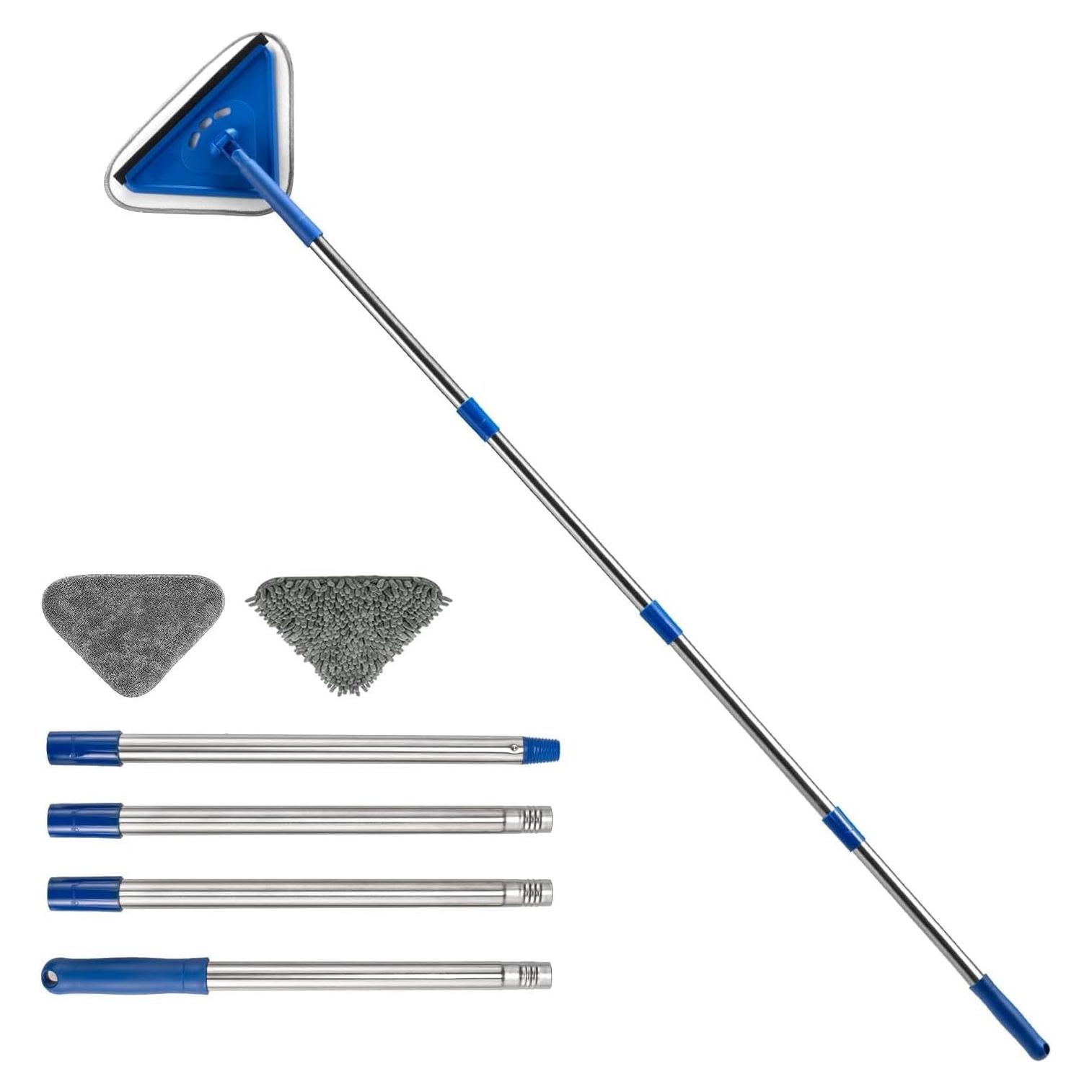 Mopa Limpiadora de Paredes Bryquelin con Mango Ajustable 160 cm