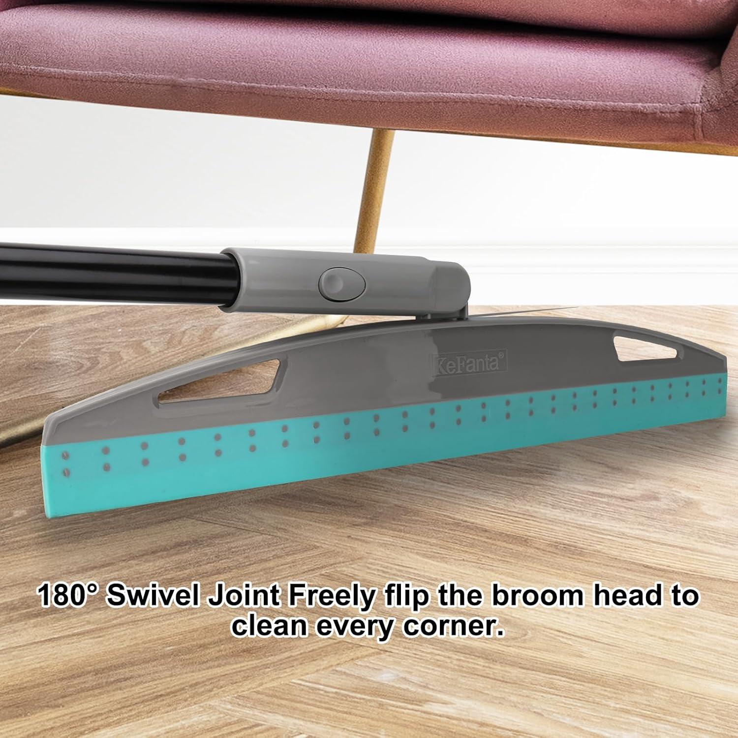 Escoba Mágica Multifuncional KeFanta 150 cm Azul para Piso