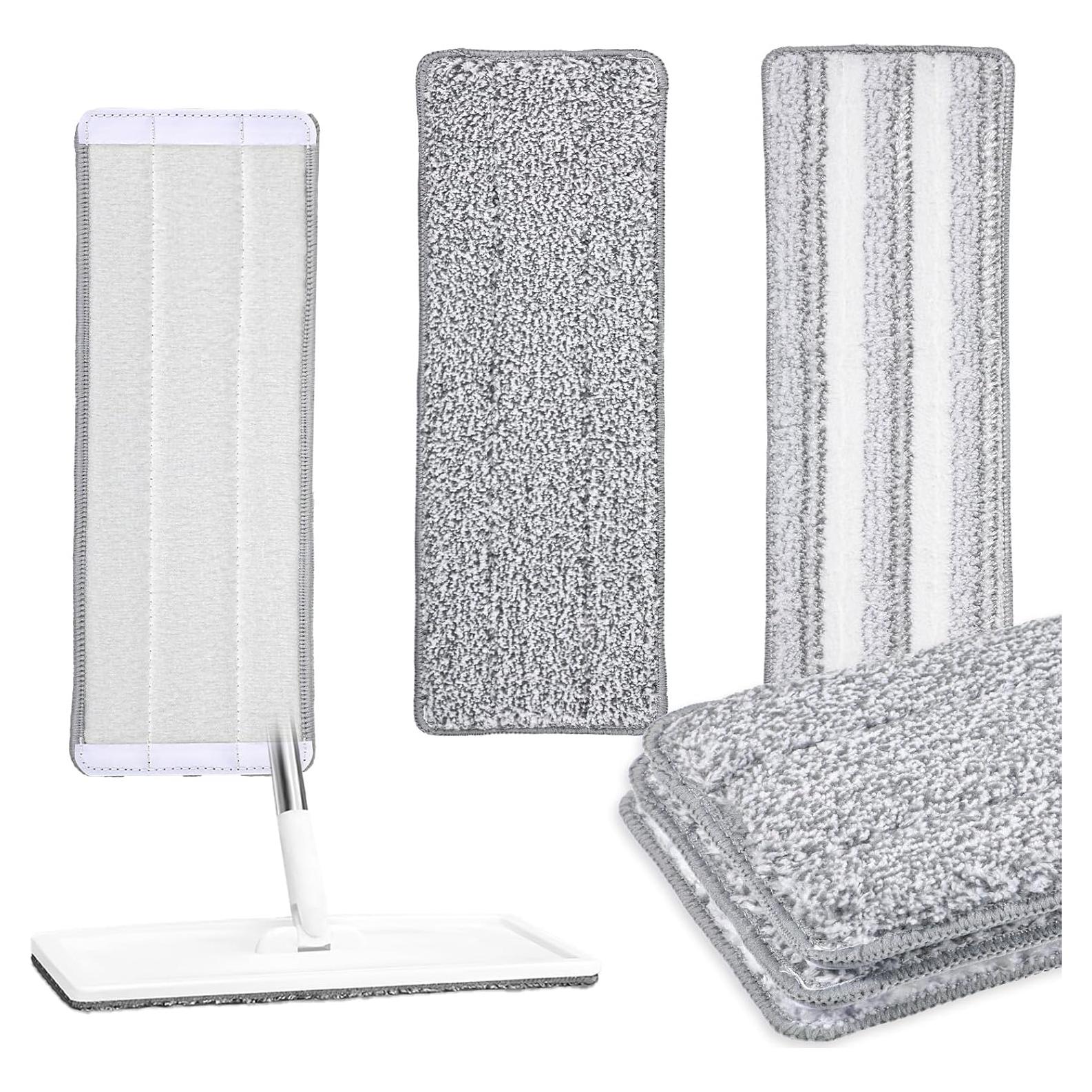 Paquete de 3 almohadillas de microfibra 33x12 cm Larrel