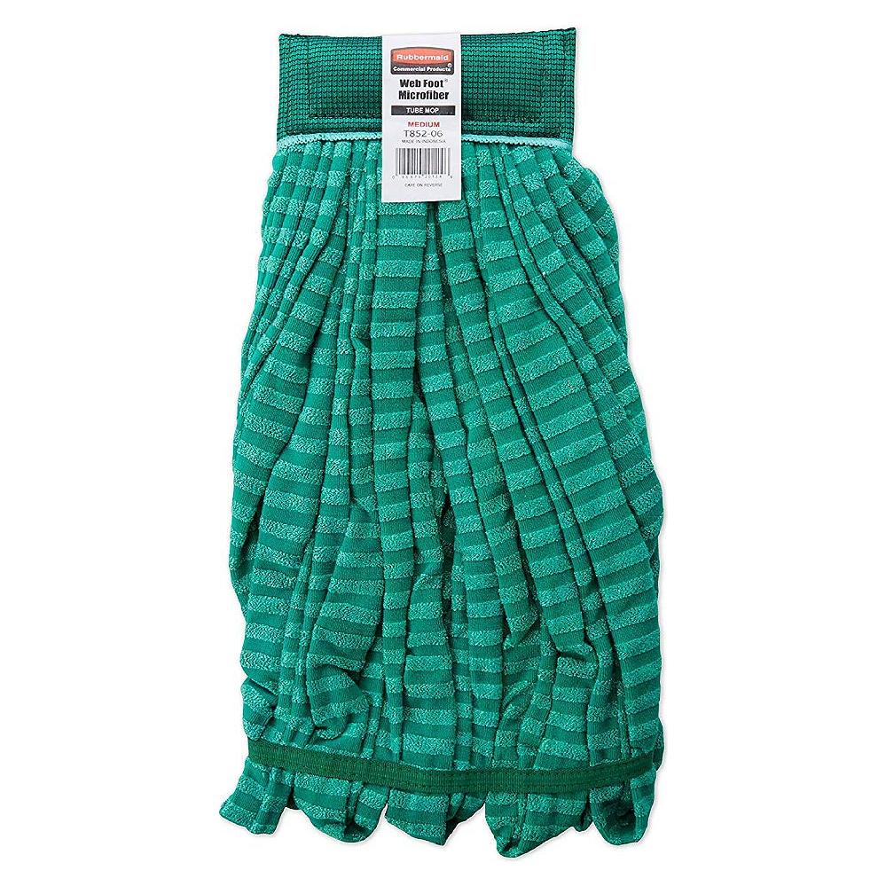 Mopa Húmeda Tubular Mediana Rubbermaid 34x15cm Microfibra