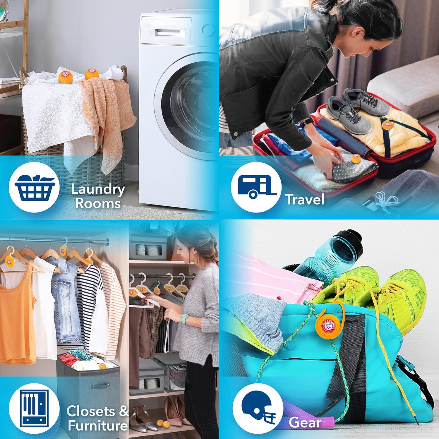 Desodorante Arm & Hammer Odor Busterz Limpieza Burst 3 Pzas