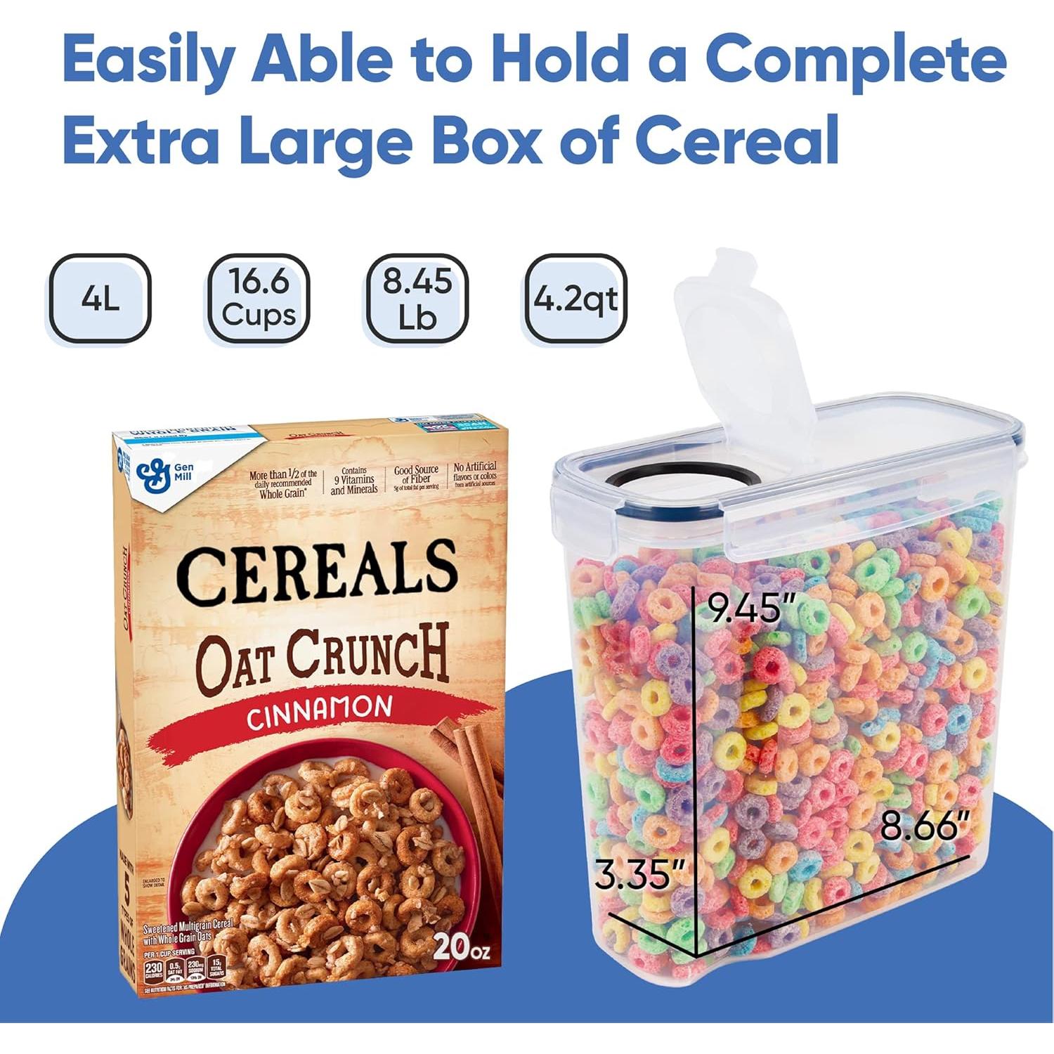 Juego de 4 Contenedores Herméticos Chef's Path 4L