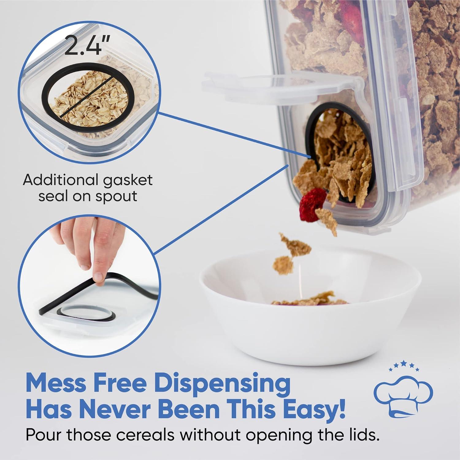 Juego de 4 Contenedores Herméticos Chef's Path 4L