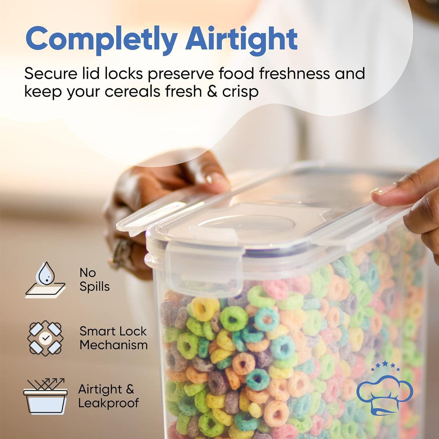 Juego de 4 Contenedores Herméticos Chef's Path 4L