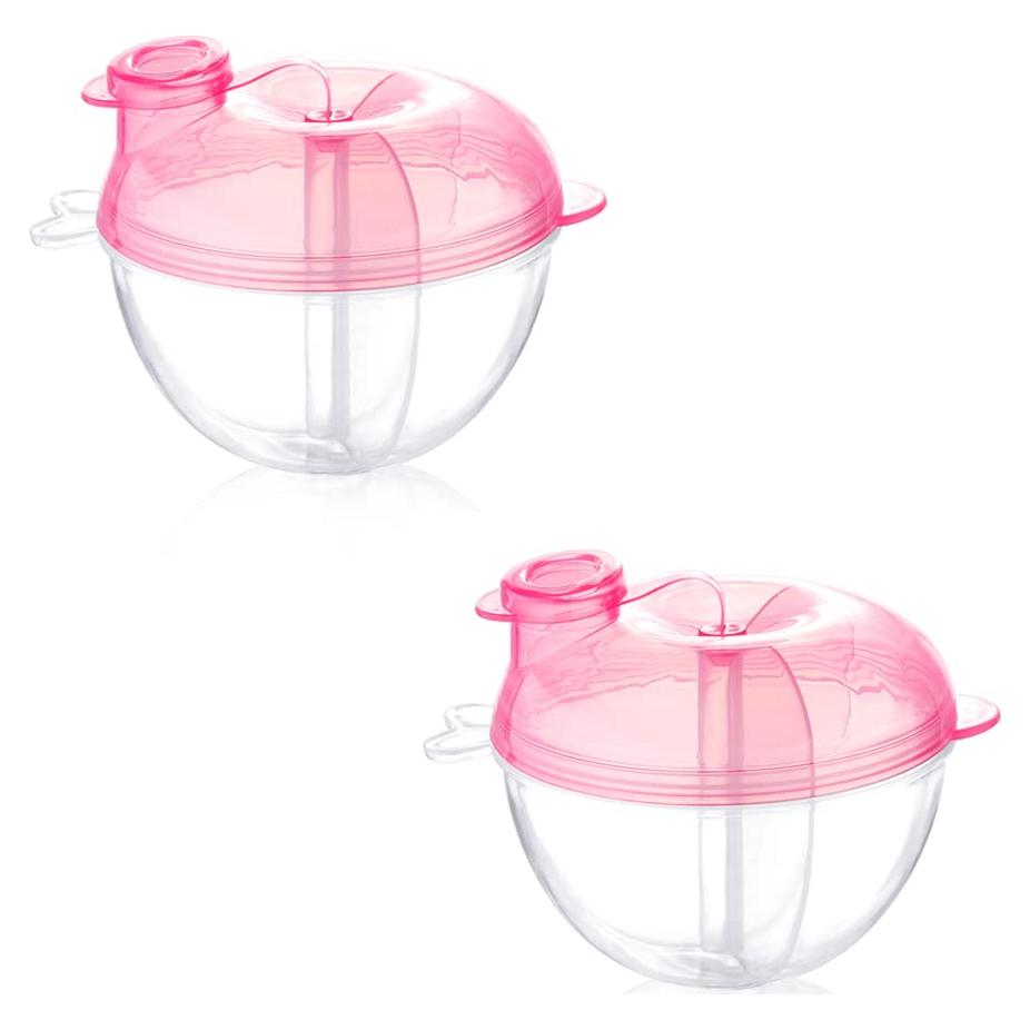 Dispensador de Fórmula para Bebés Accmor Rosa 2 Piezas