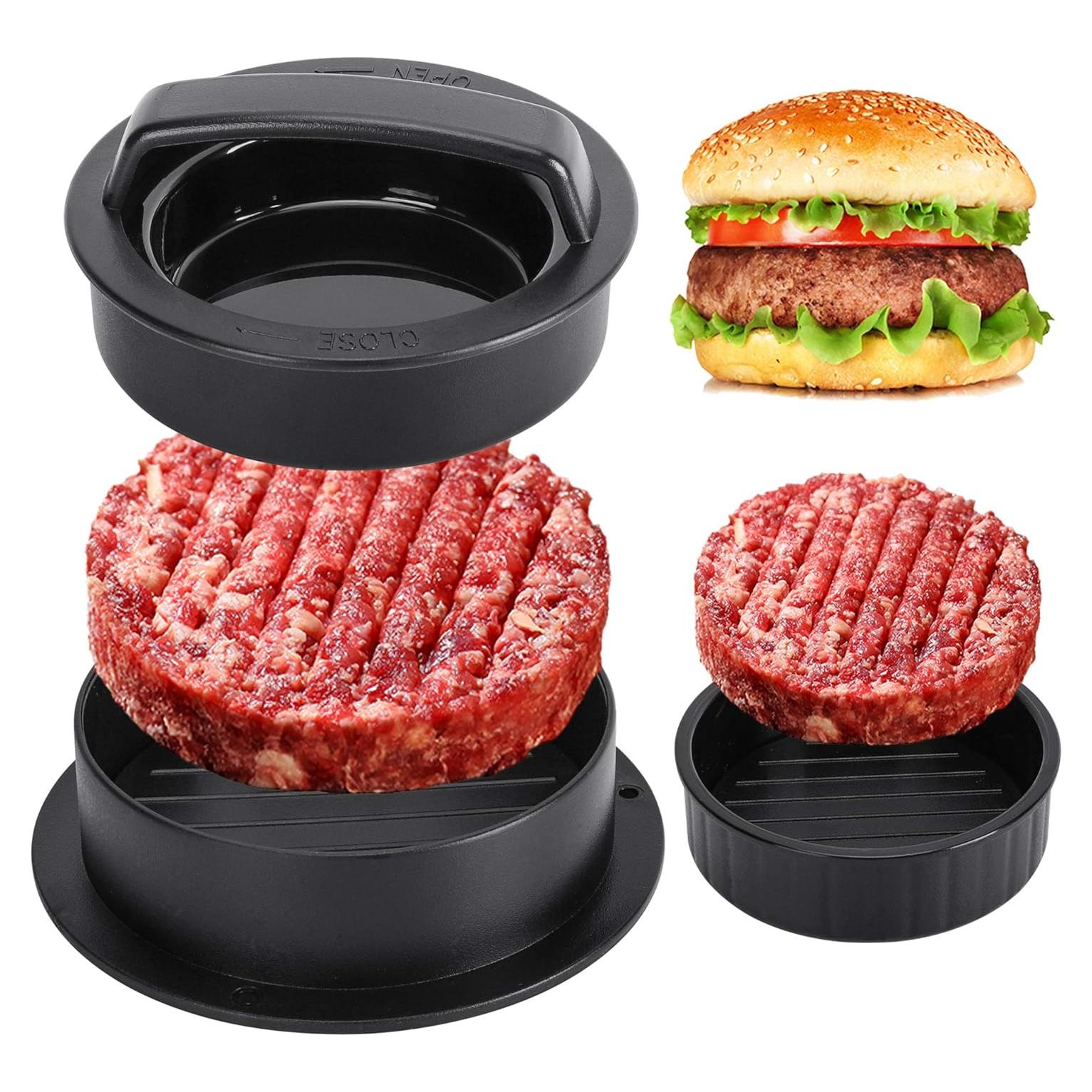 Prensa de Hamburguesas 3 en 1 GPYG Antiadherente 0.34 kg