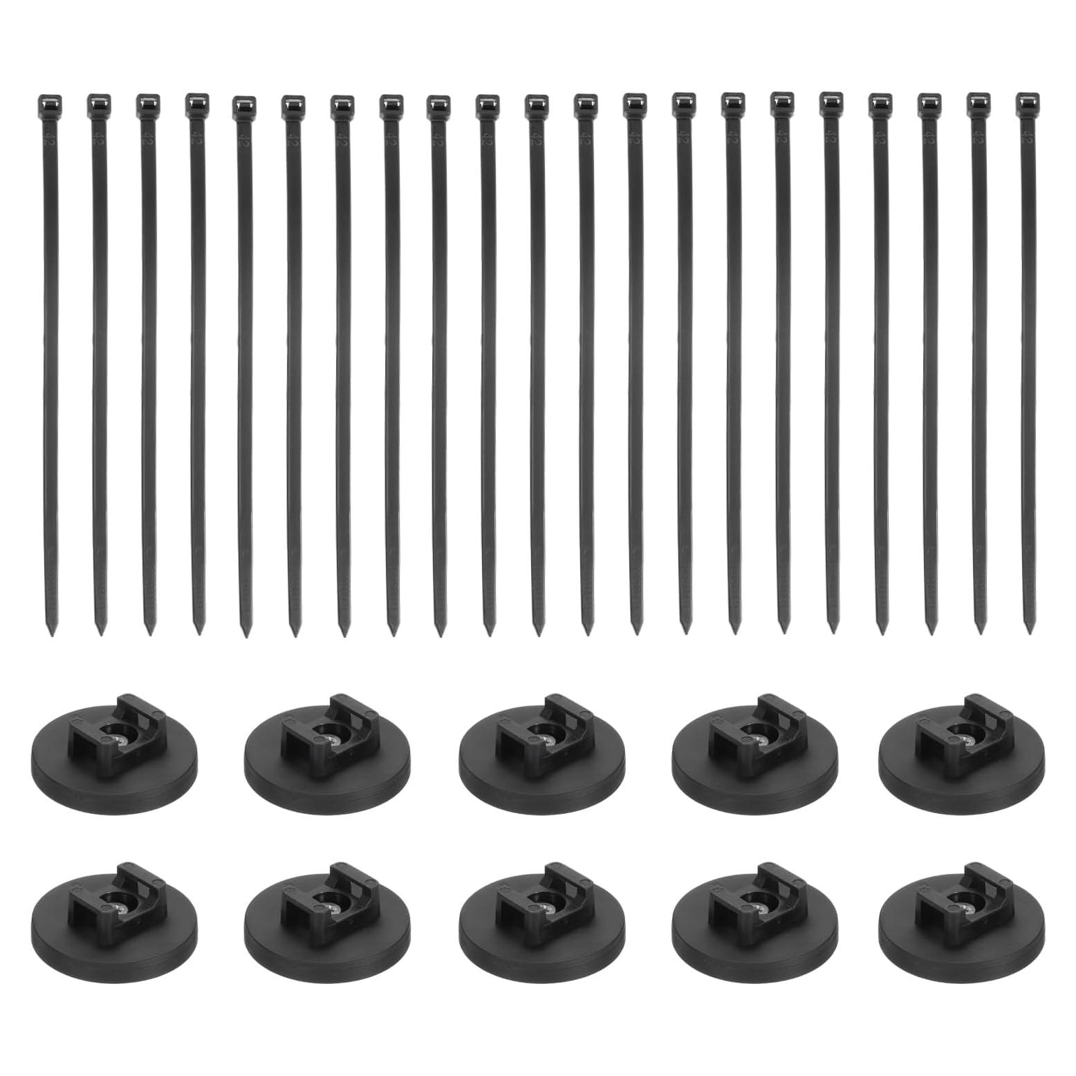 Soporte Magnético para Bridas DMiotech 5 Pcs 200mm Negro