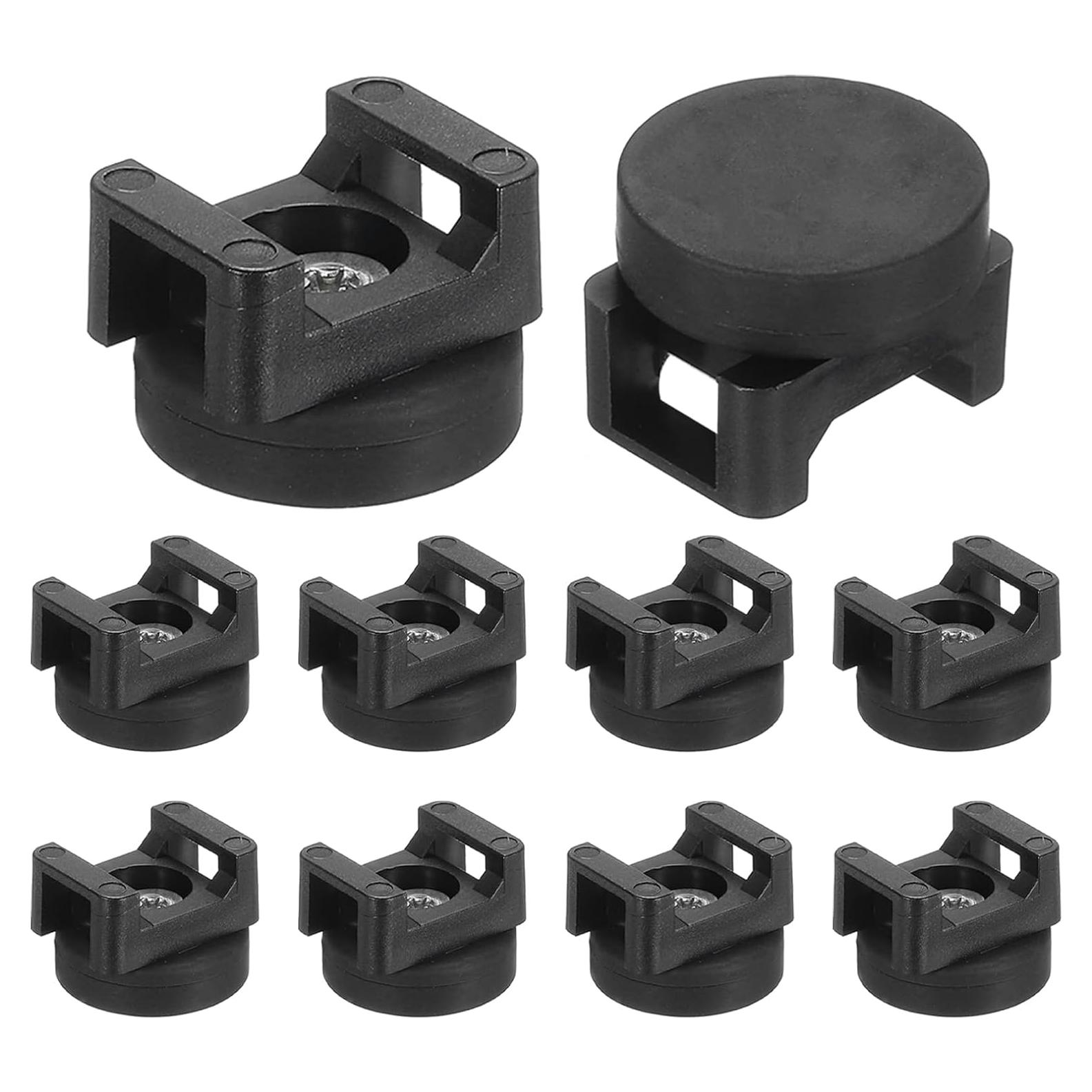 Soporte Magnético para Bridas DMiotech 5 Pcs 22mm Negro
