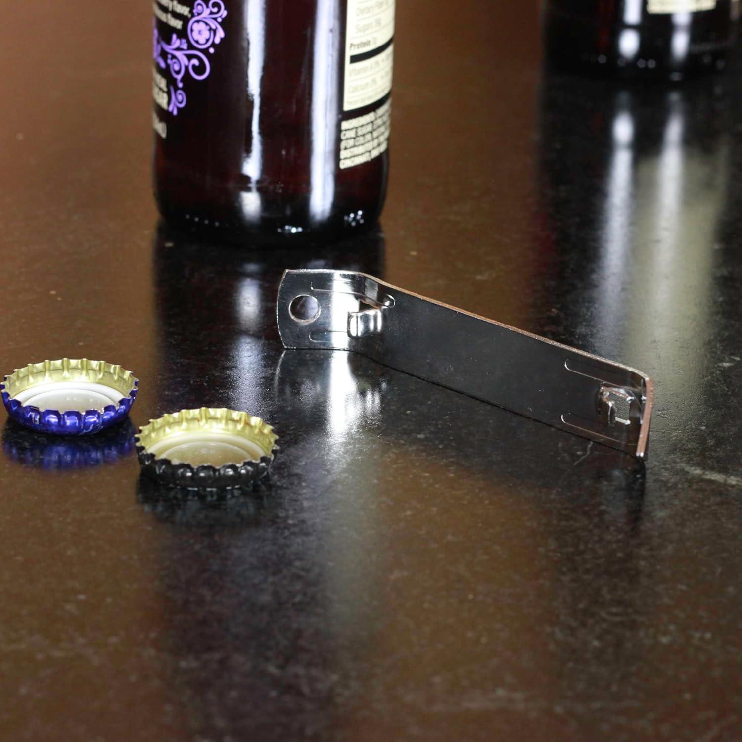 Abrebotellas Chef Craft 2 Piezas Hierro Plated Gris