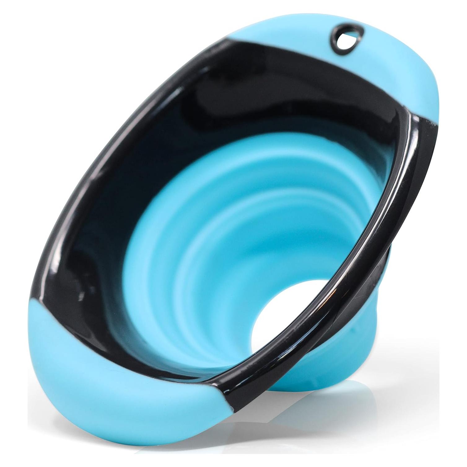 Embudo de Silicona Plegable Brewing America 32oz Verde