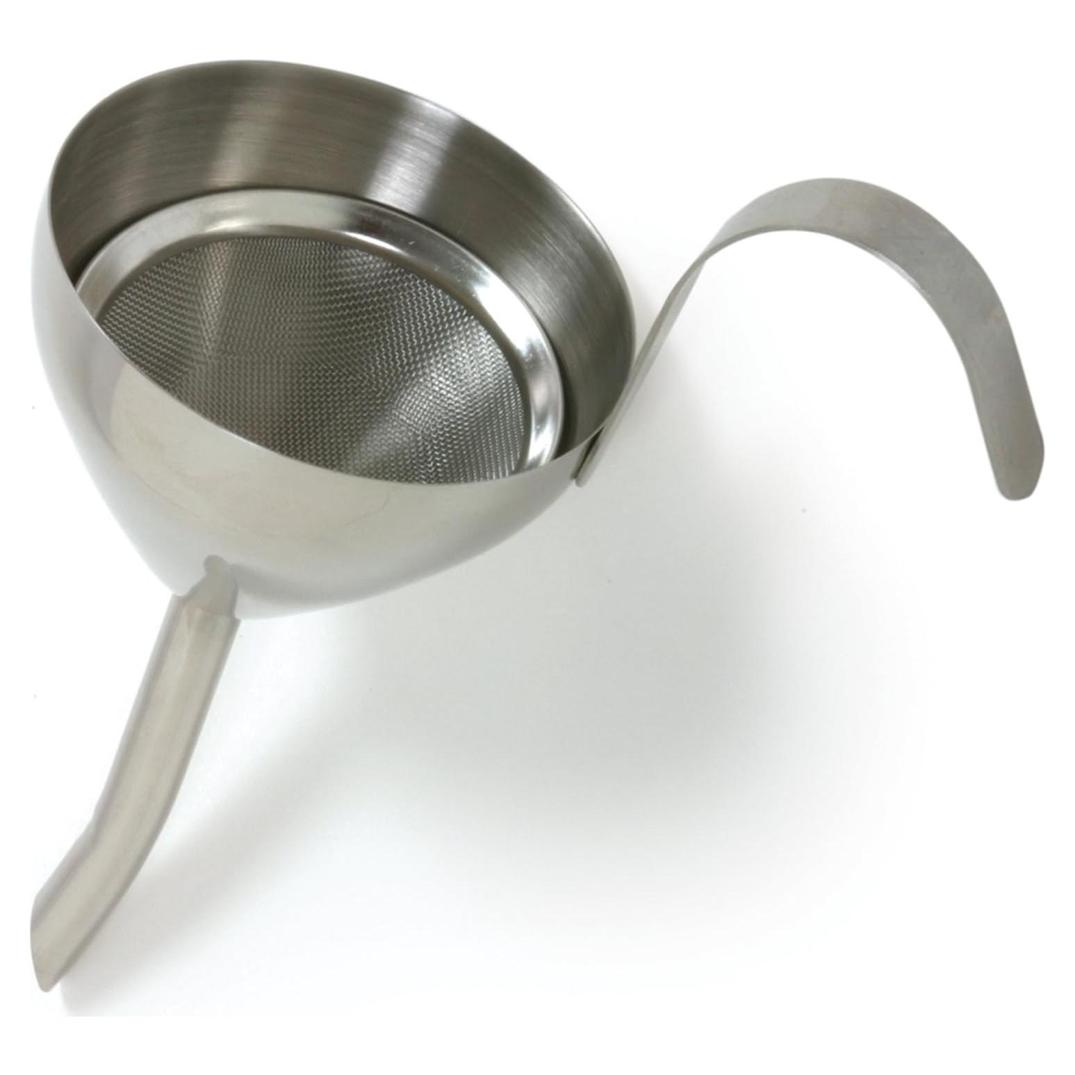 Embudo de Acero Inoxidable Norpro 242 con Colador 7.5cm