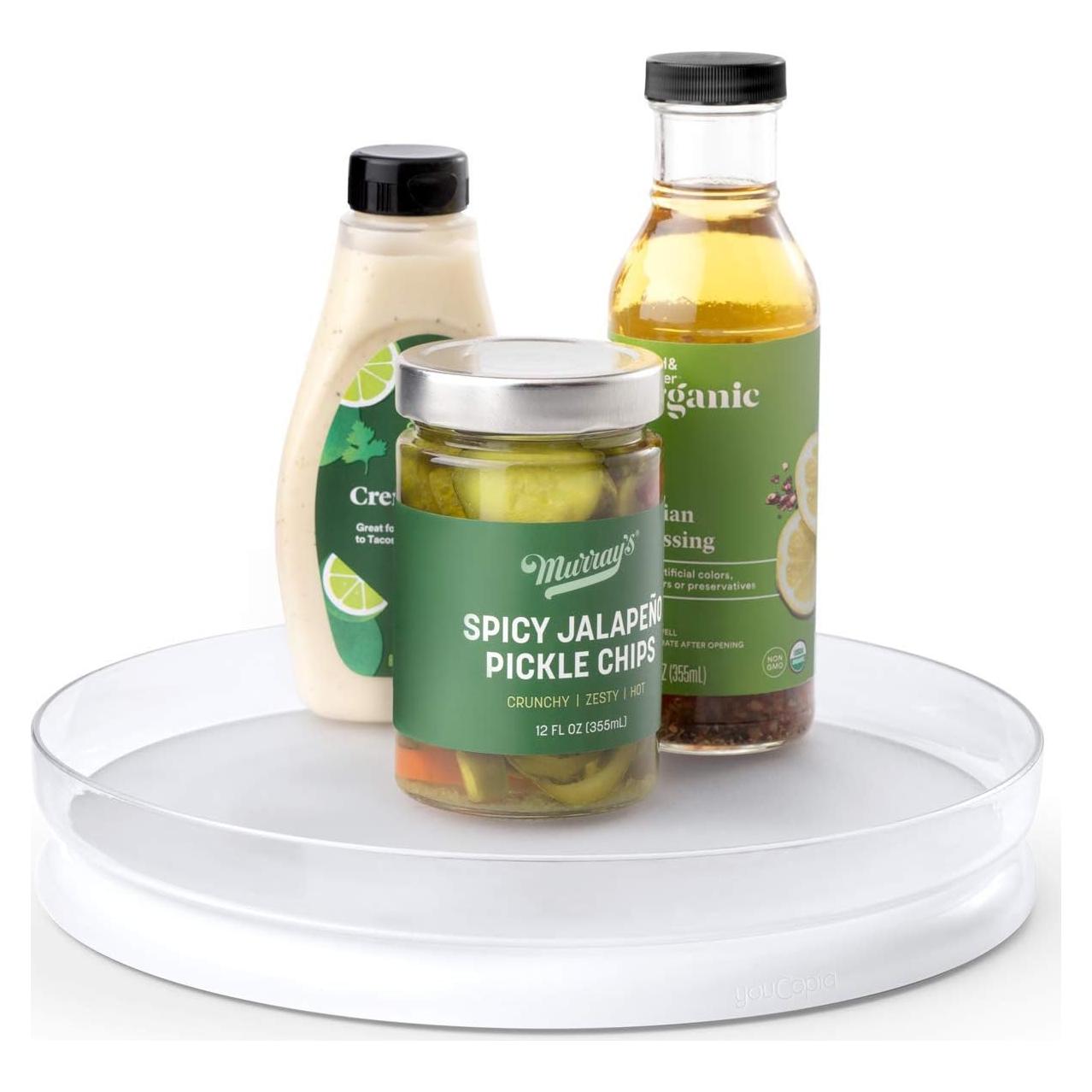 YouCopia FridgeView Plato Giratorio 27,94 cm Blanco