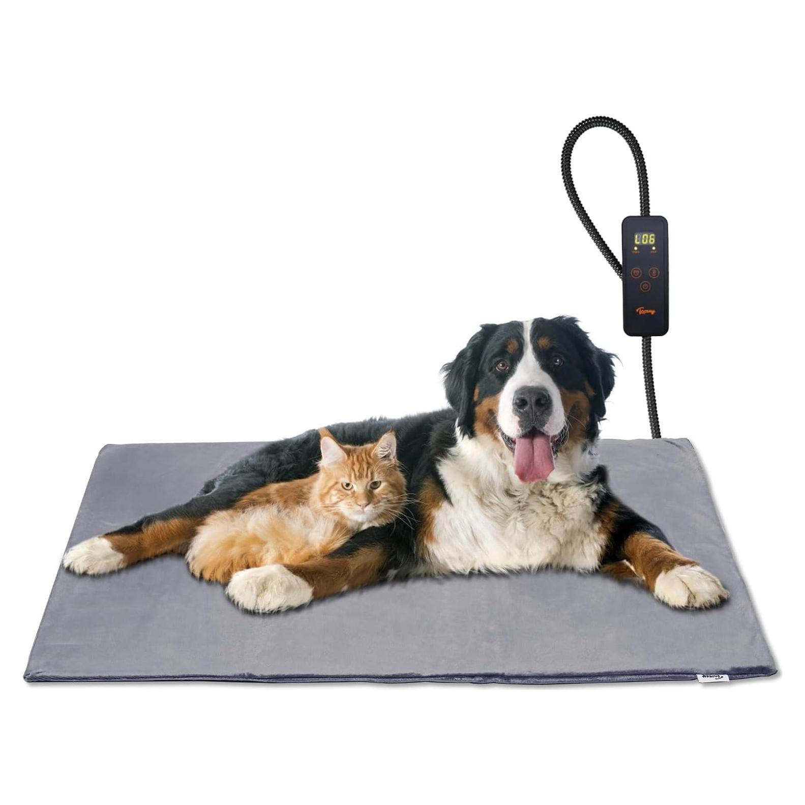 Almohadilla Térmica Grande Toozey para Mascotas 89x61cm