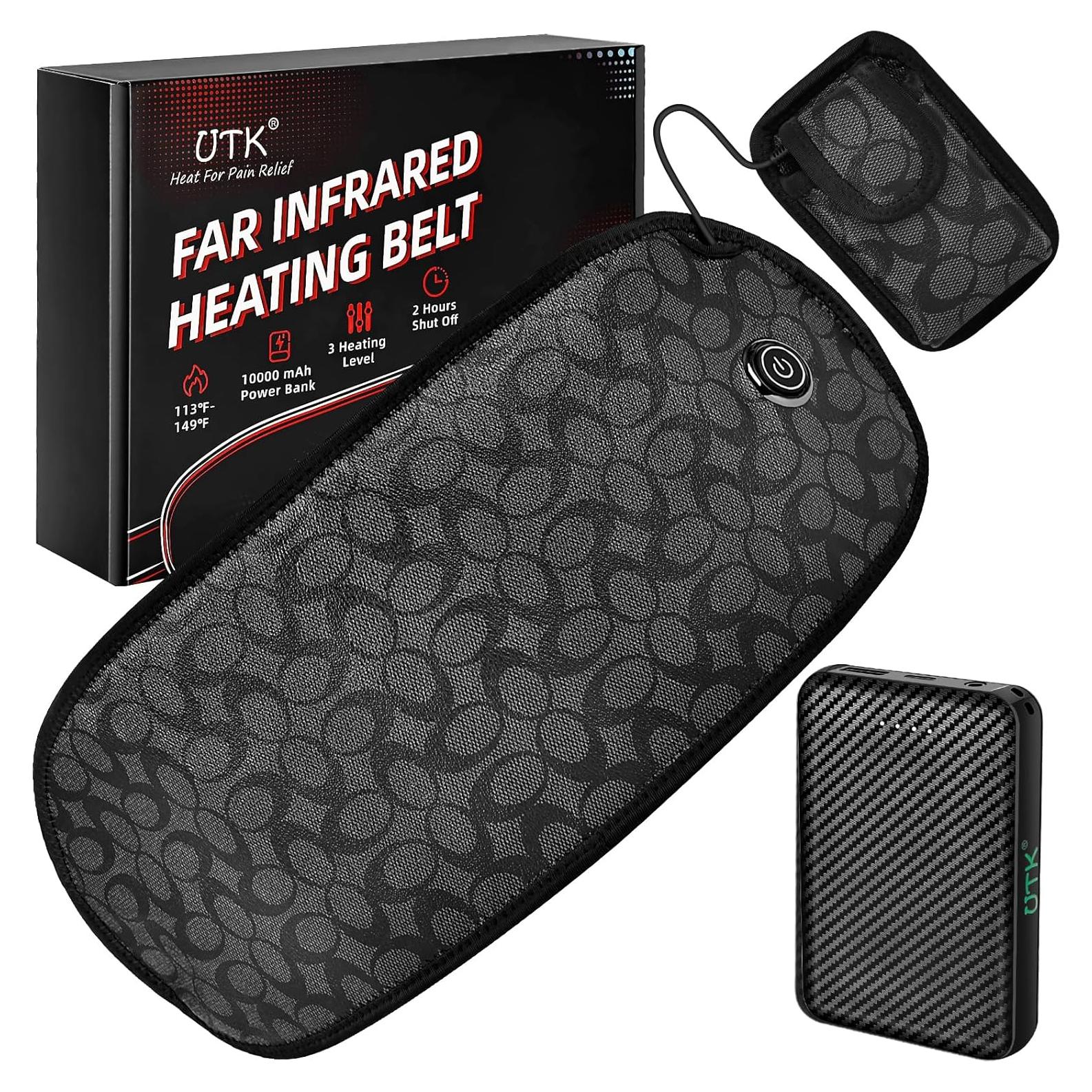 Cinturón Térmico Inalámbrico UTK para Alivio de Dolor - 3 Calores