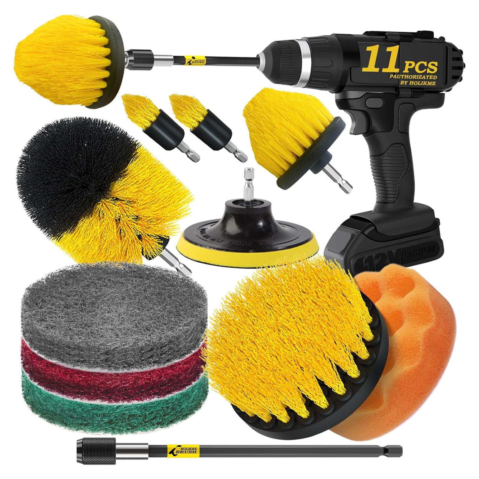 Conjunto de Accesorios de Limpieza Holikme 11 Piezas