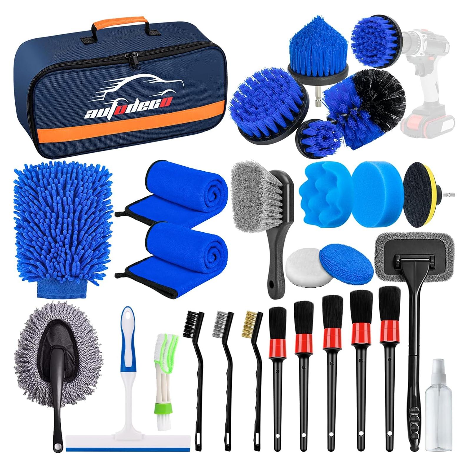 Kit de Detalle de Automóviles 27 Piezas AUTODECO Azul