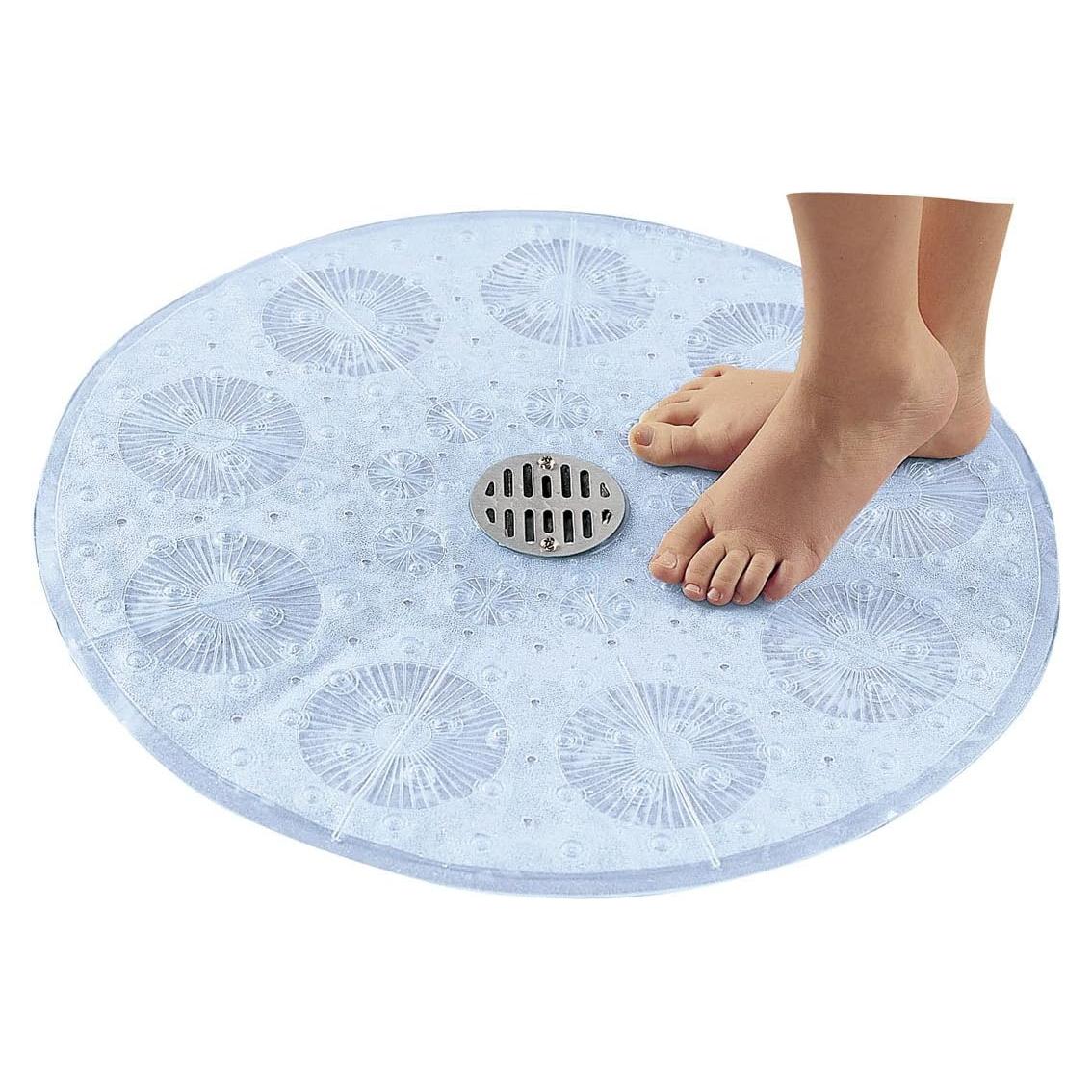 Tapete de Ducha Redondo SlipX Solutions 58 cm Antideslizante