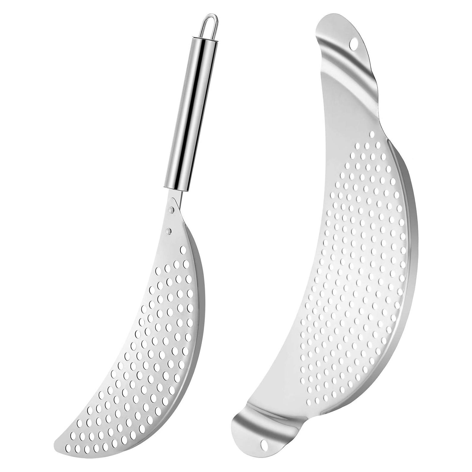 Colador de Olla Boao Acero Inoxidable 25.4 cm Doble Mango