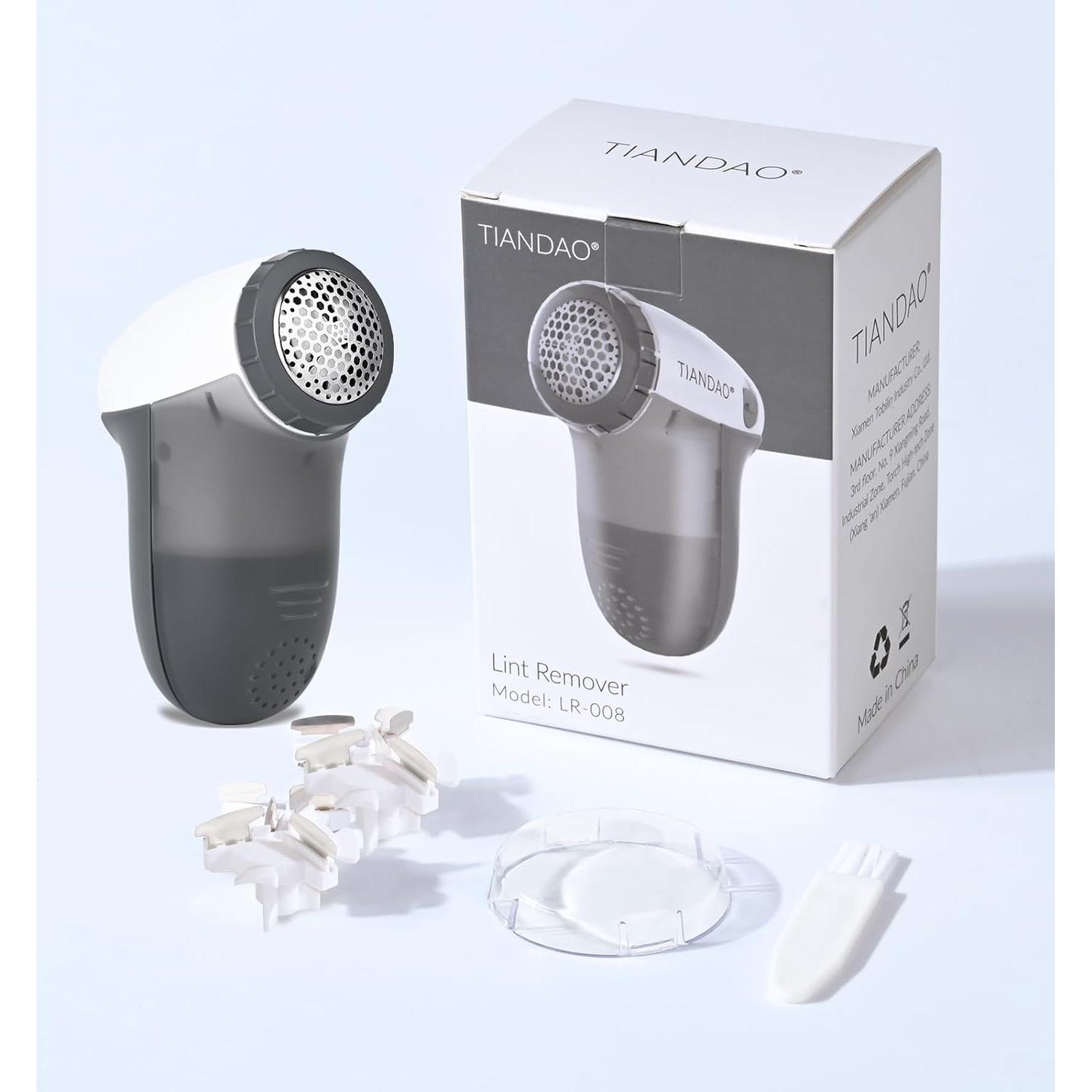 Afeitadora de tela eléctrica TIANDAO LR-008 gris portátil